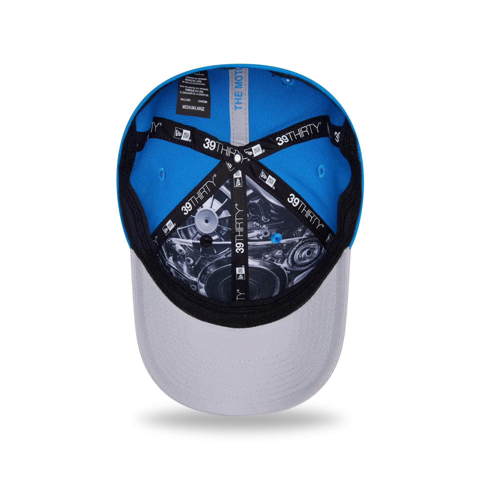 Detroit Lions 2026 Draft 39THIRTY M-Crown Stretch Fit Hat - Image 7
