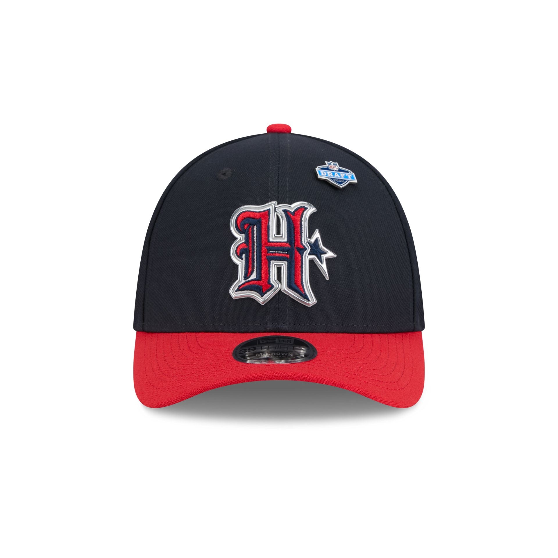 Houston Texans 2026 Draft 39THIRTY M-Crown Stretch Fit Hat - Image 2