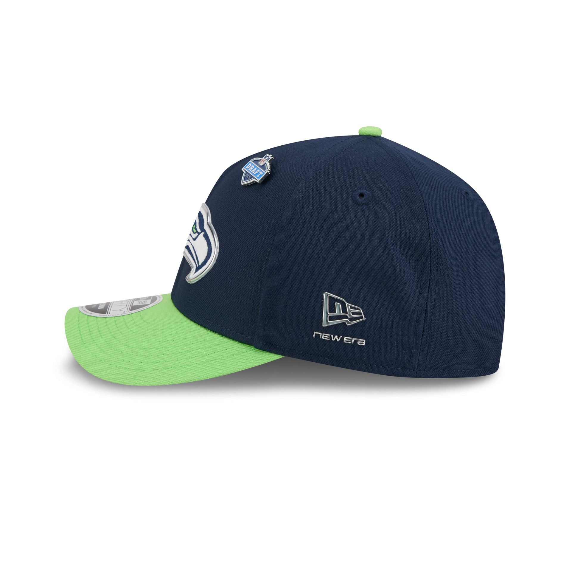 Seattle Seahawks 2026 Draft 9FORTY M-Crown Snapback Hat - Image 4