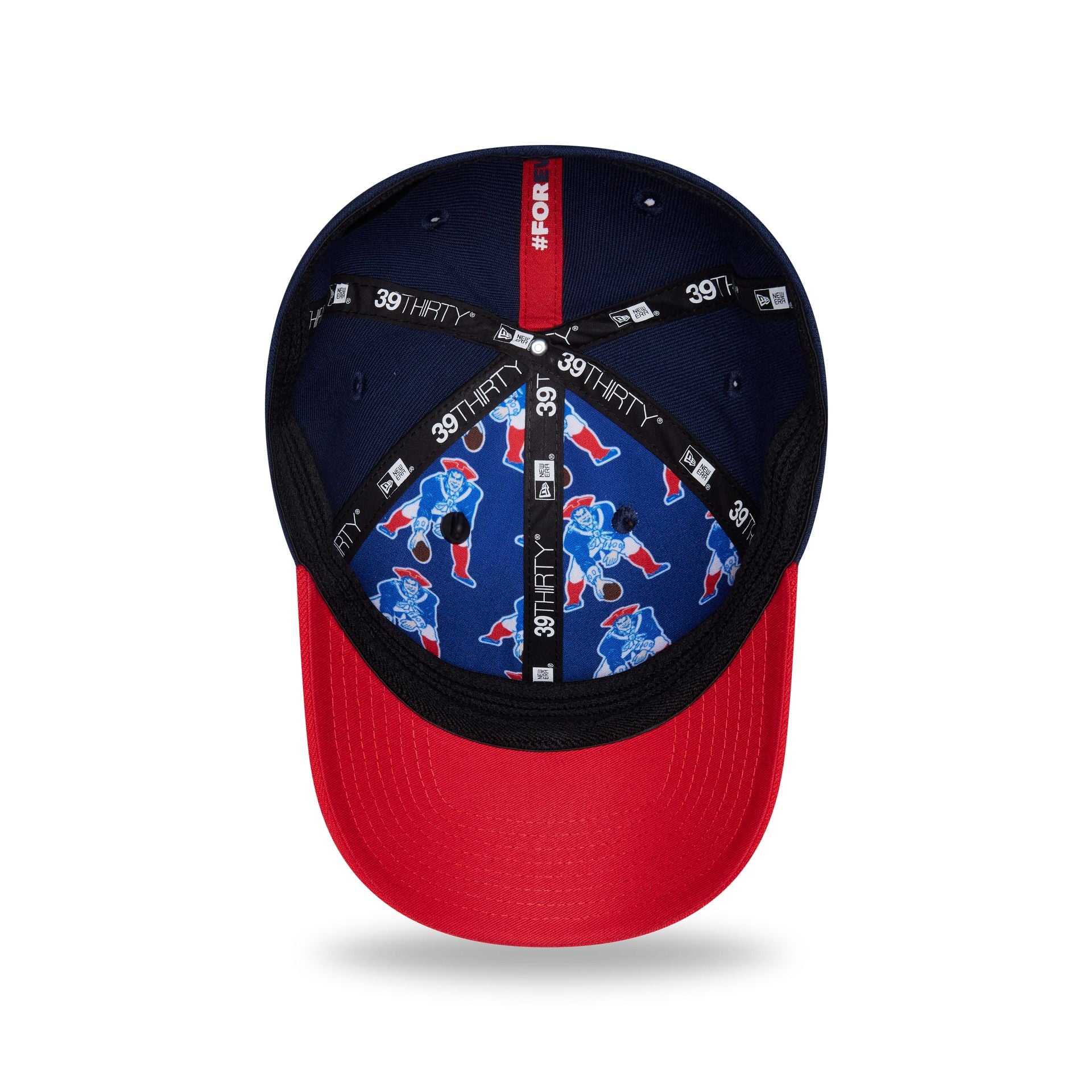 New England Patriots 2026 Draft 9FORTY M-Crown Snapback Hat - Image 7
