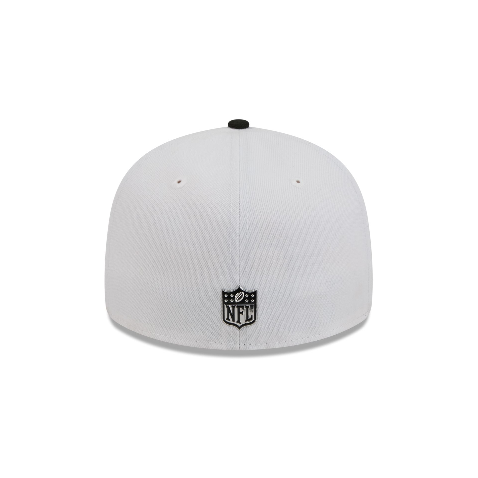 Las Vegas Raiders 2026 Draft Black and White 59FIFTY Fitted Hat - Image 6