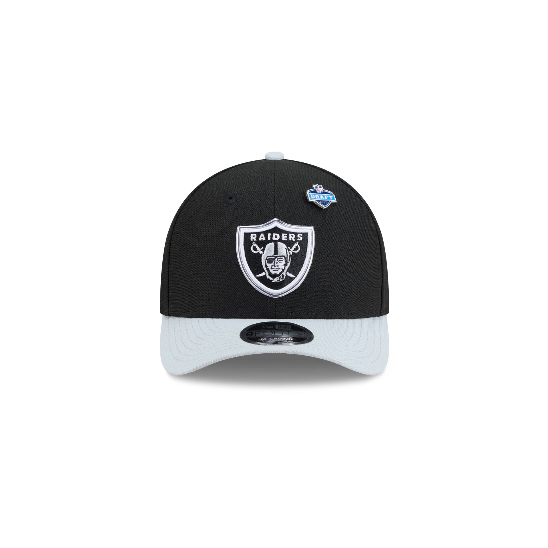 Las Vegas Raiders 2026 Draft Kids 9FORTY M-Crown Snapback Hat - Image 2