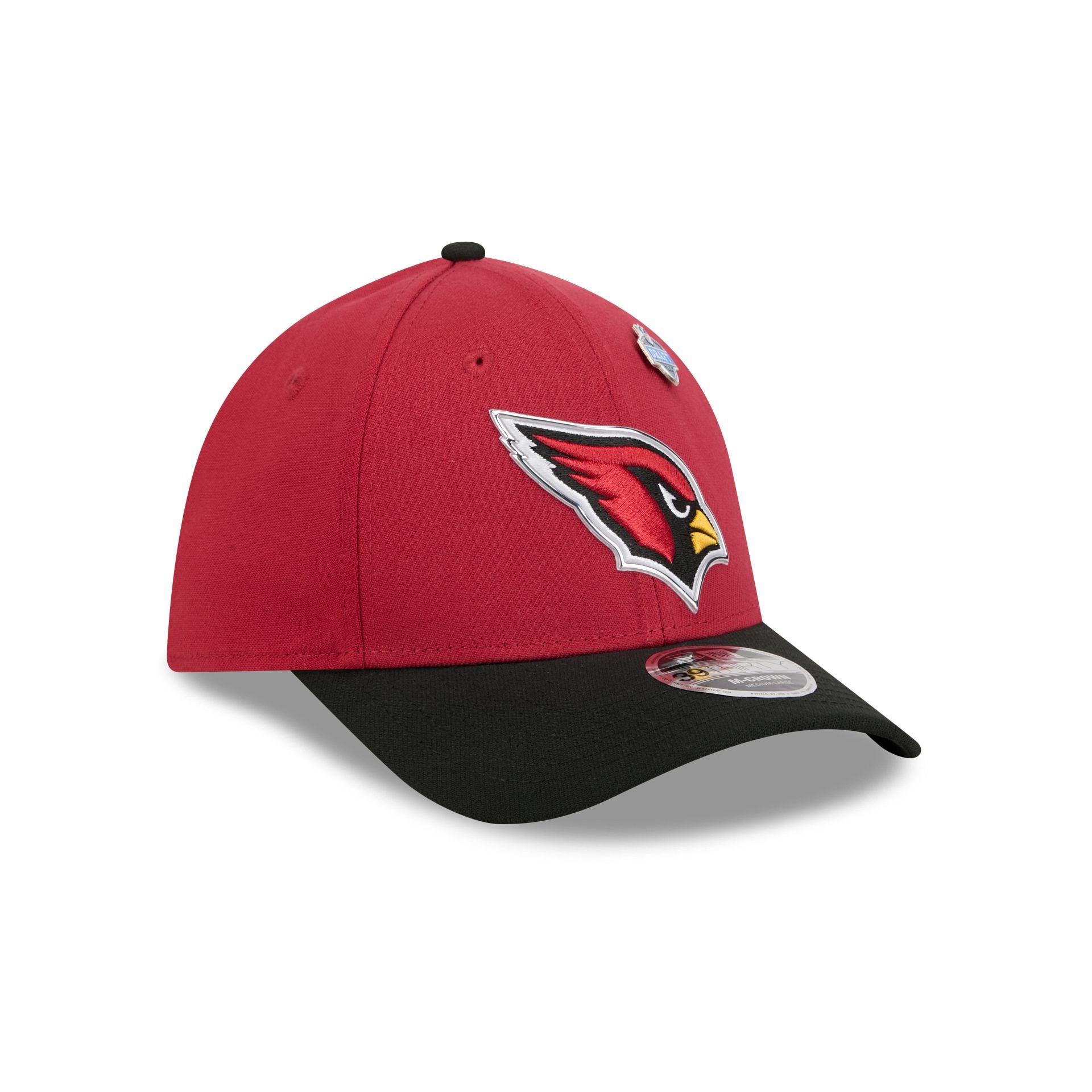 Arizona Cardinals 2026 Draft 39THIRTY M-Crown Stretch Fit Hat - Image 3