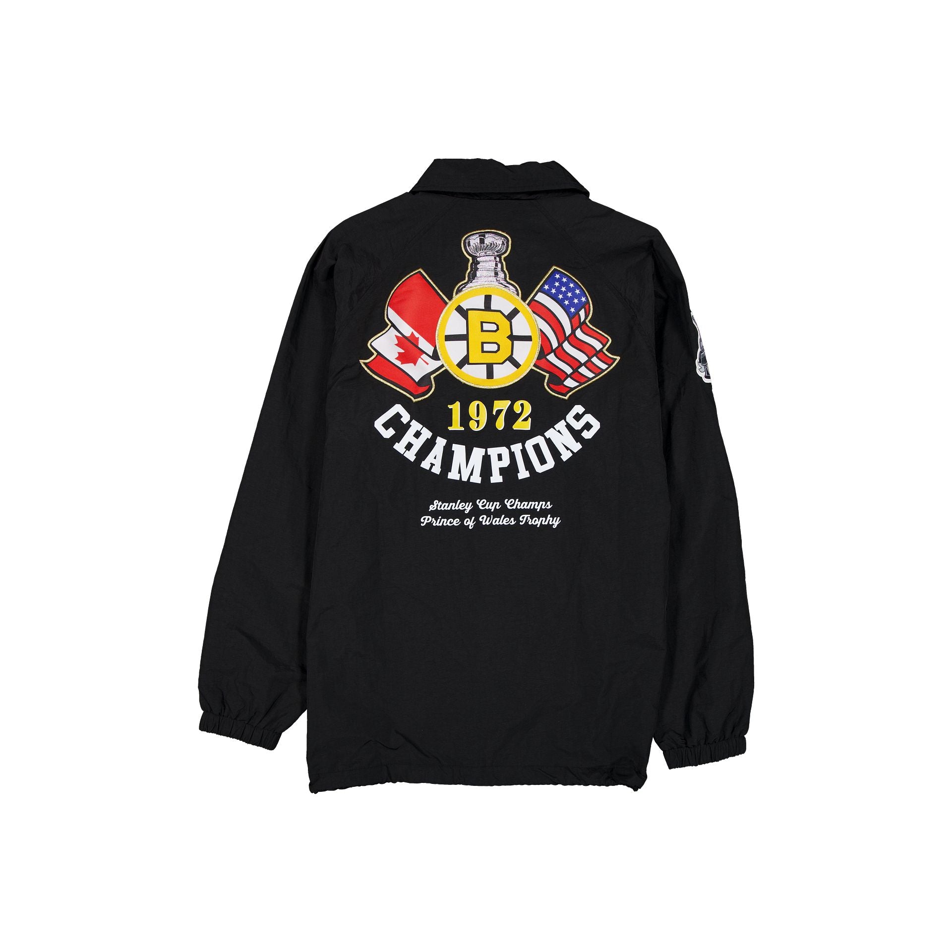 Boston Bruins Past Glory Coaches Jacket - Image 2