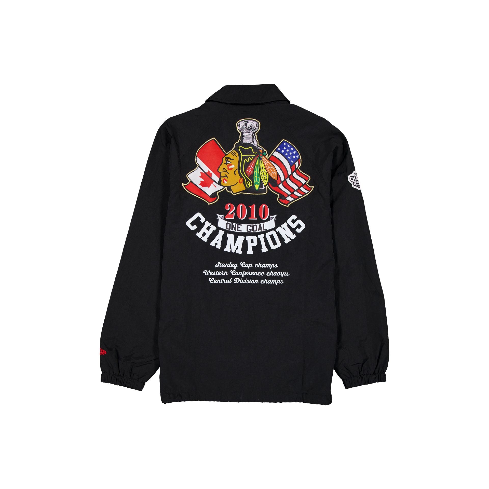 Chicago Blackhawks Past Glory Coaches Jacket - Image 2