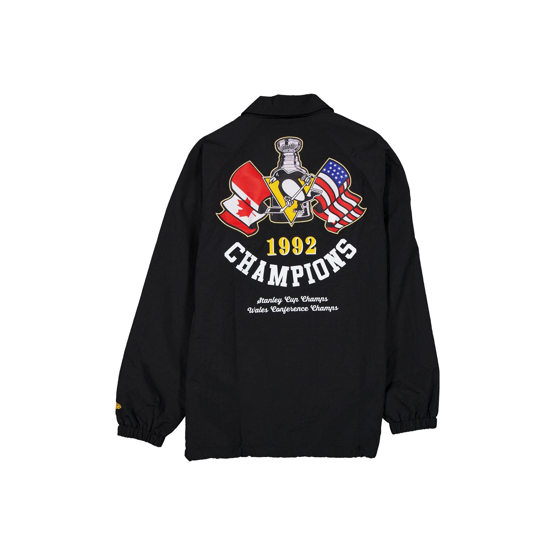 Pittsburgh Penguins Past Glory Coaches Jacket - Image 2