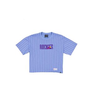 Colorado Rockies 2026 City Connect Pinstripe Women's T-Shirt