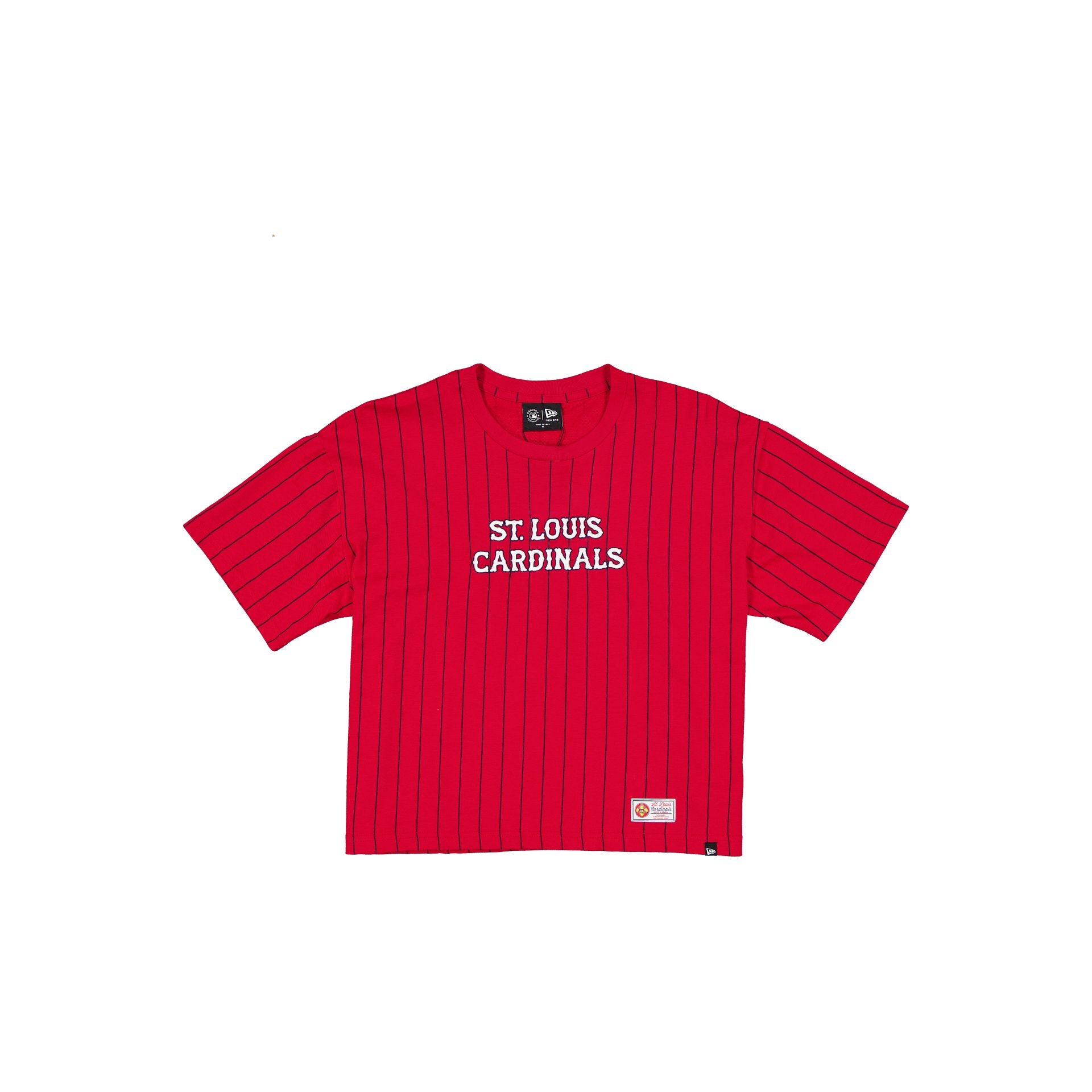 St. Louis Cardinals 2026 City Connect Pinstripe Women's T-Shirt