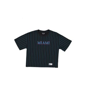Miami Marlins 2026 City Connect Pinstripe Women's T-Shirt