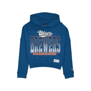 Milwaukee Brewers 2026 City Connect Women's Cropped Hoodie