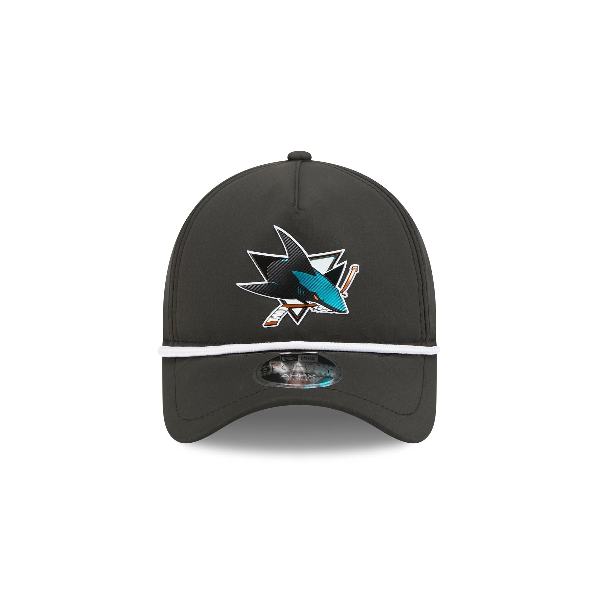 San Jose Sharks Performance 9FORTY APEX Snapback Hat - Image 2