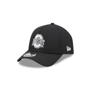 Ohio State Buckeyes Black 9FORTY APEX Snapback Hat