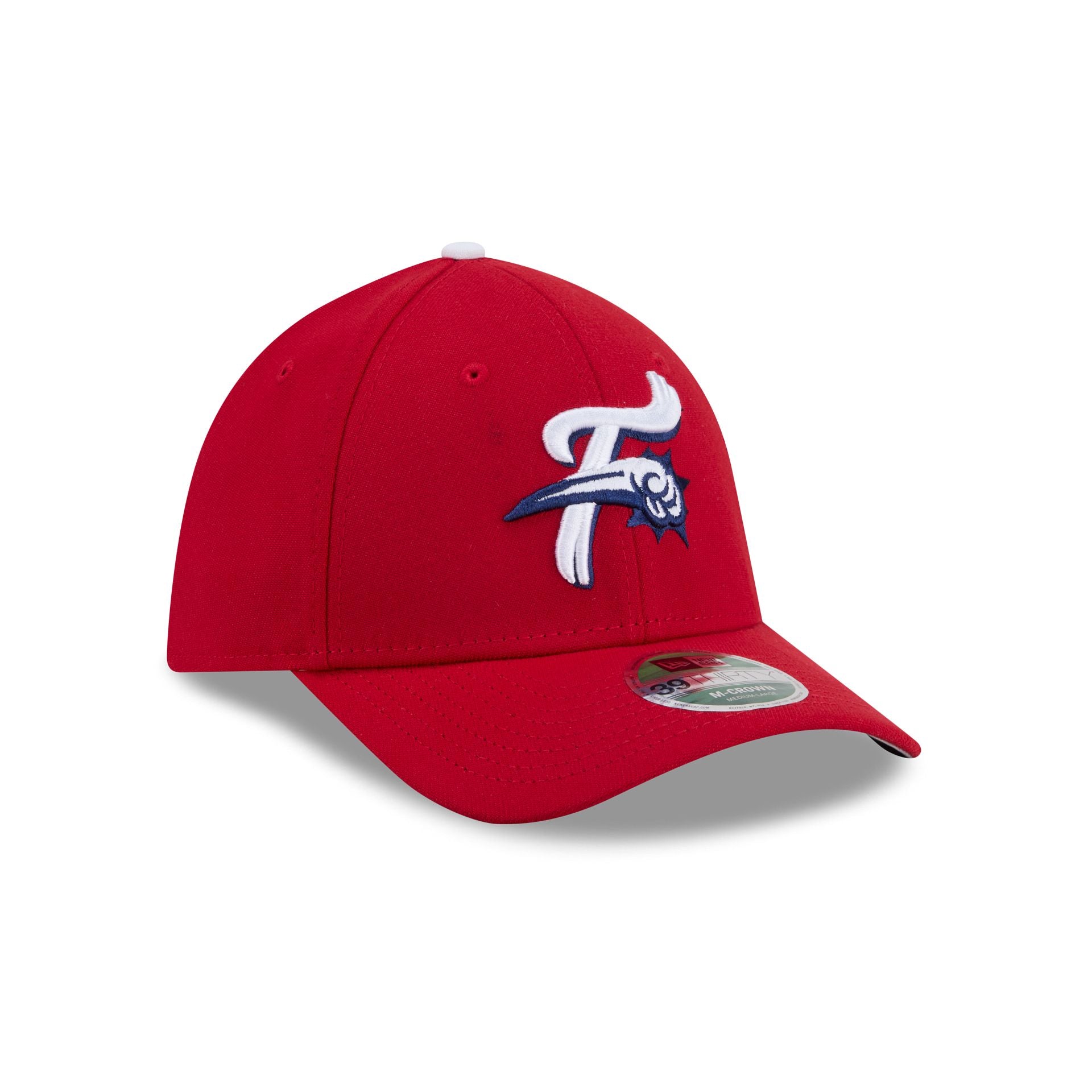 Reading Fightin Phils Authentic Collection Player Replica 39THIRTY M-Crown Stretch Fit Hat - Image 3
