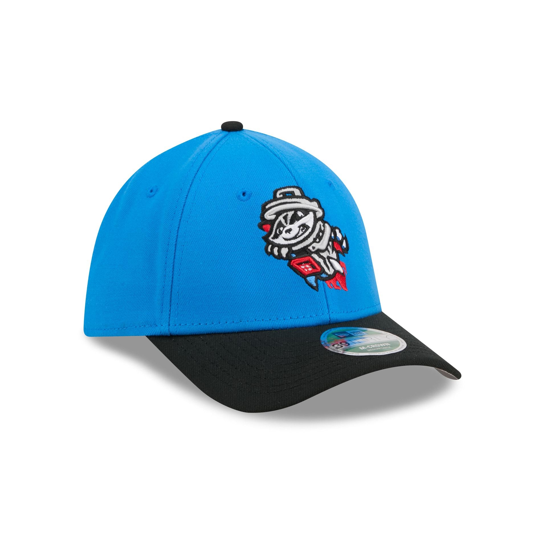 Rocket City Trash Pandas Authentic Collection Player Replica 39THIRTY M-Crown Stretch Fit Hat - Image 3
