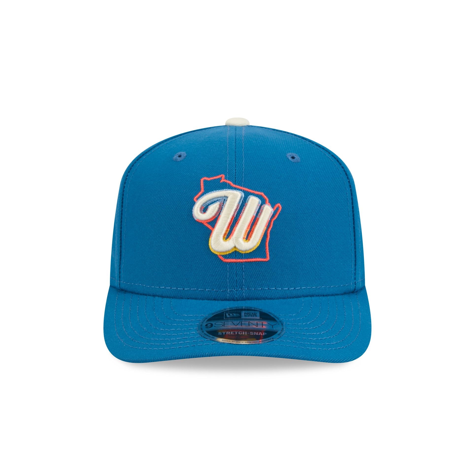 Milwaukee Brewers 2026 City Connect 9SEVENTY Stretch-Snap Hat - Image 2