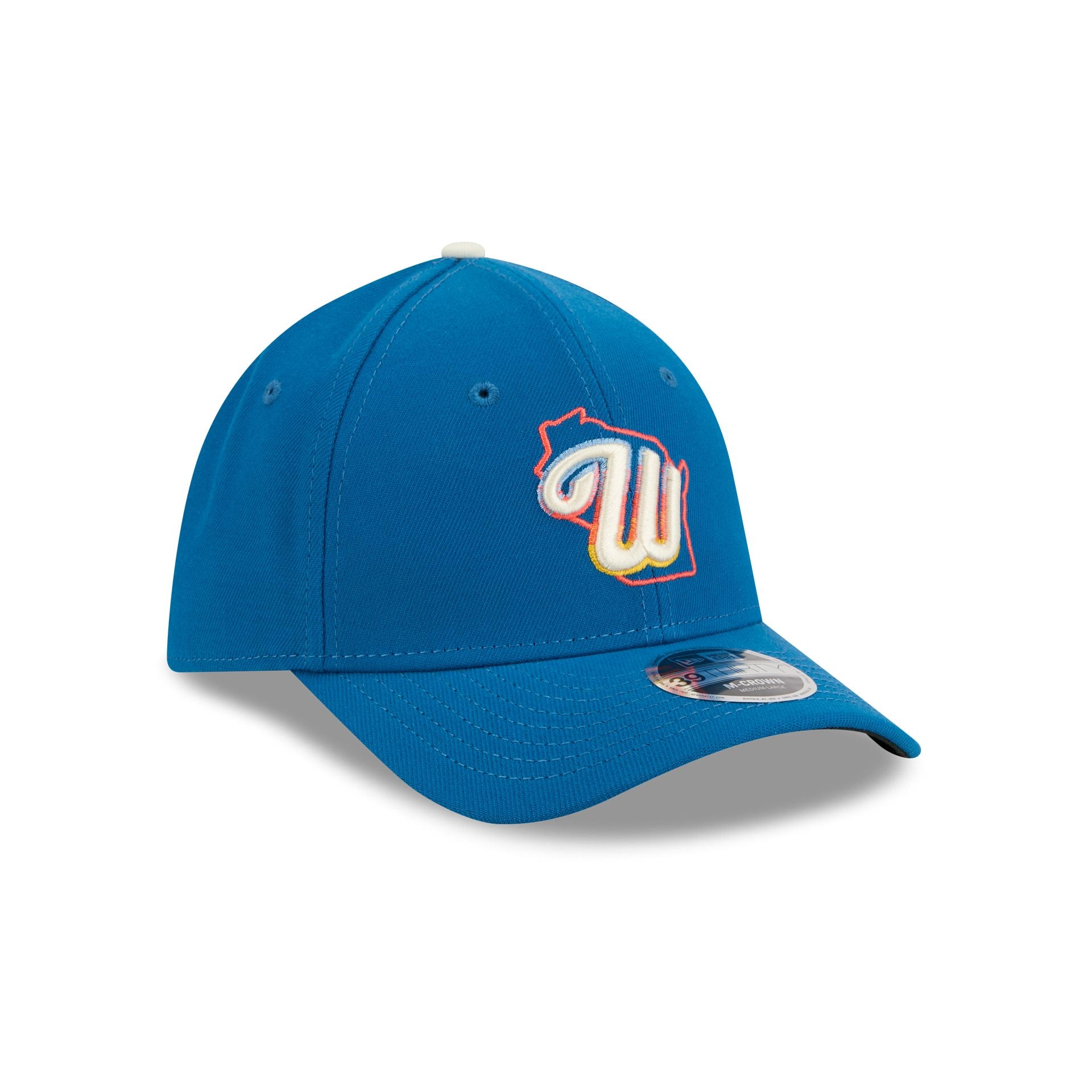 Milwaukee Brewers 2026 City Connect 39THIRTY M-Crown Stretch Fit Hat - Image 3