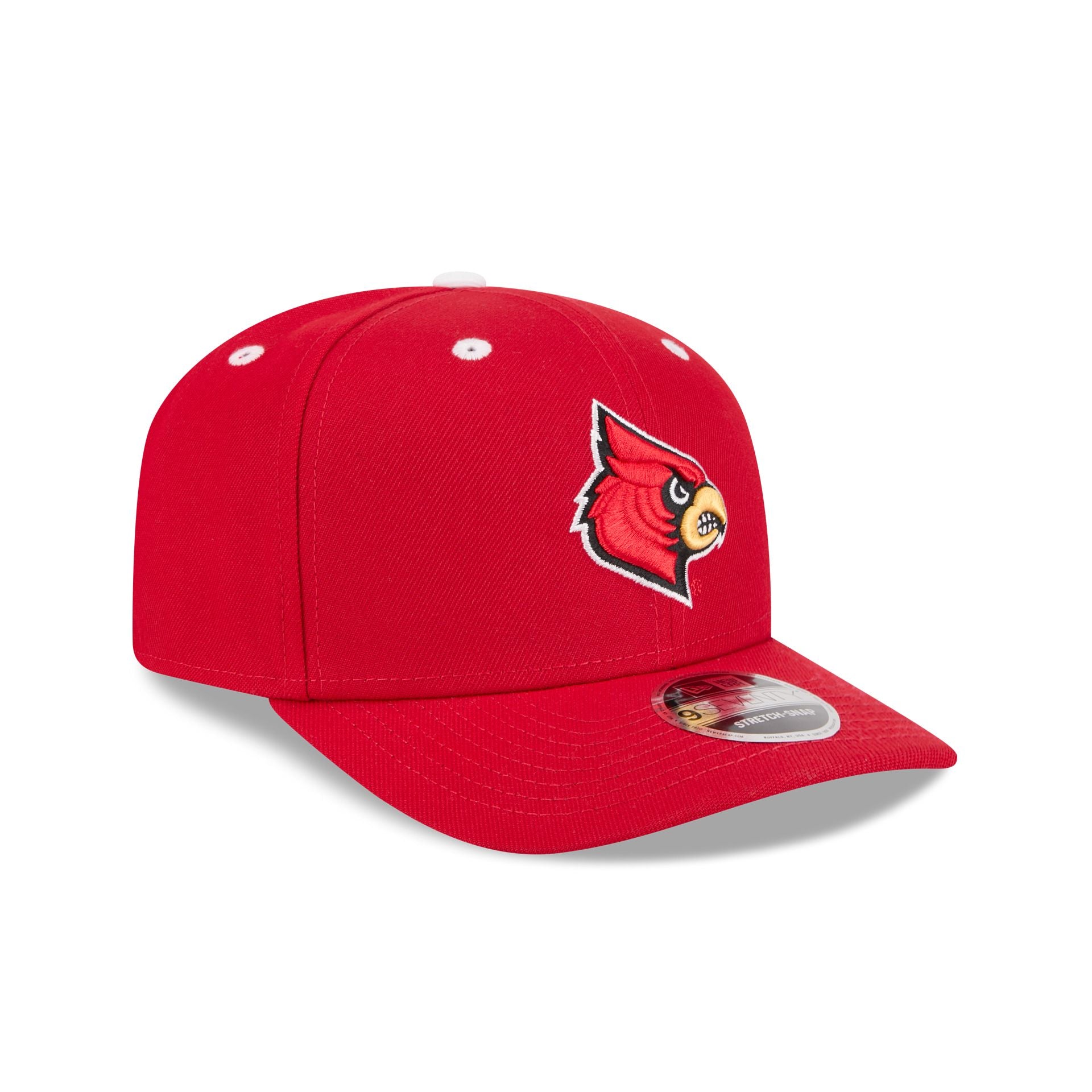 New Era x adidas Louisville Cardinals 9SEVENTY Stretch-Snap Hat - Image 3