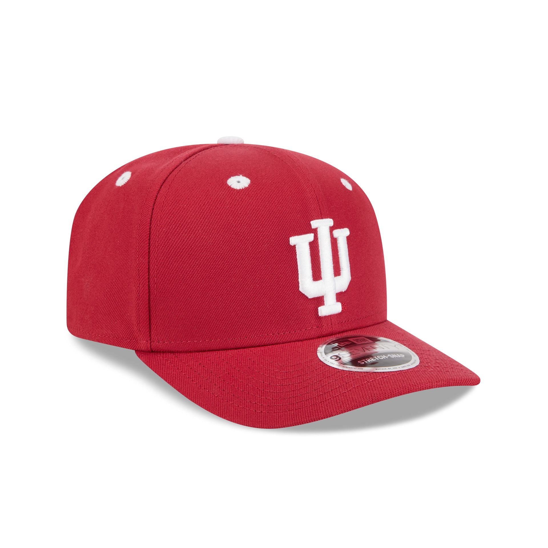 New Era x adidas Indiana Hoosiers 9SEVENTY Stretch-Snap Hat - Image 3