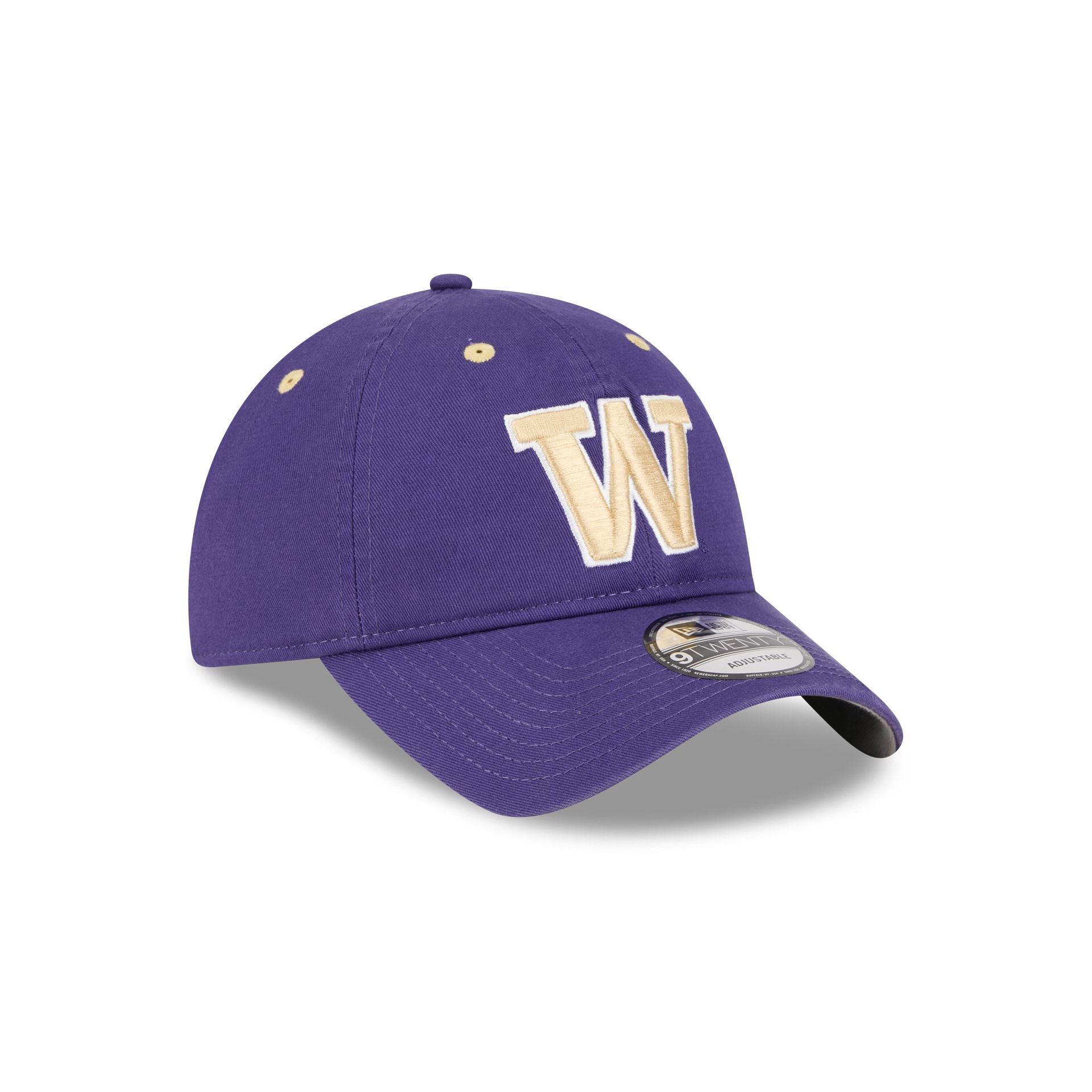 New Era x adidas Washington Huskies Purple 9TWENTY Adjustable Hat - Image 3