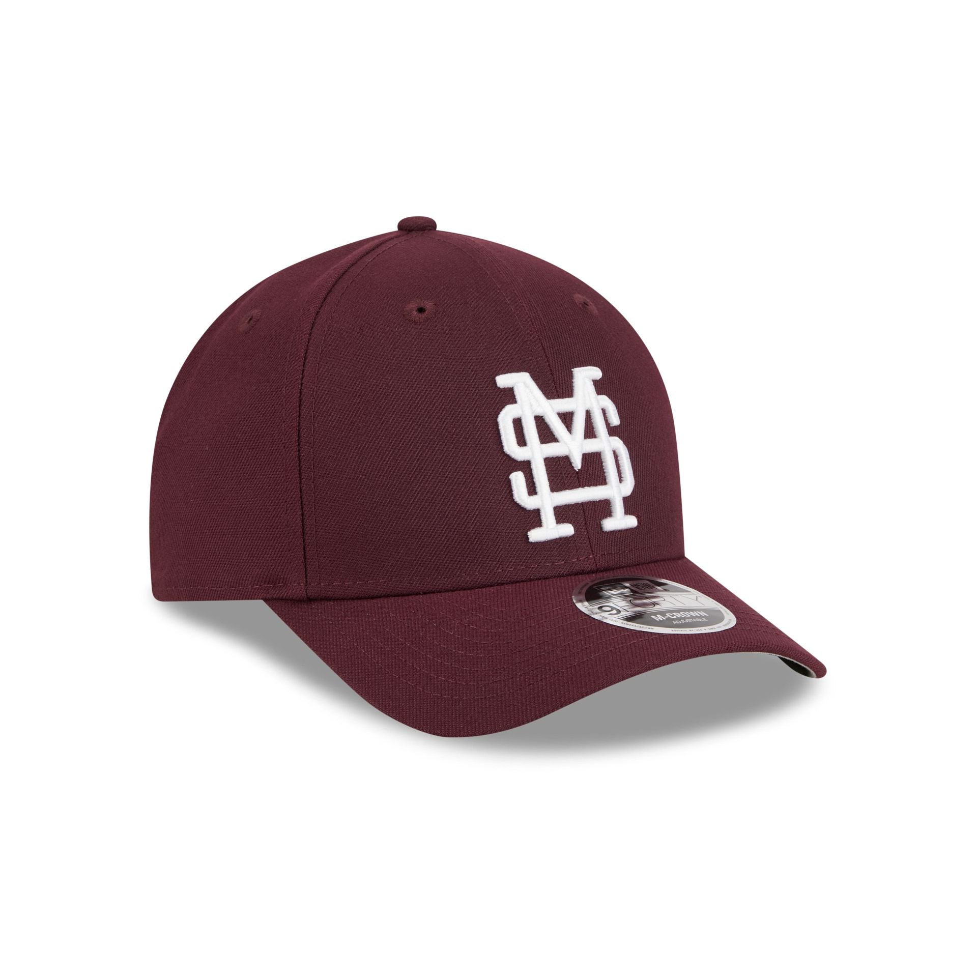 New Era x adidas Mississippi State Bulldogs 9FORTY M-Crown Snapback Hat - Image 3