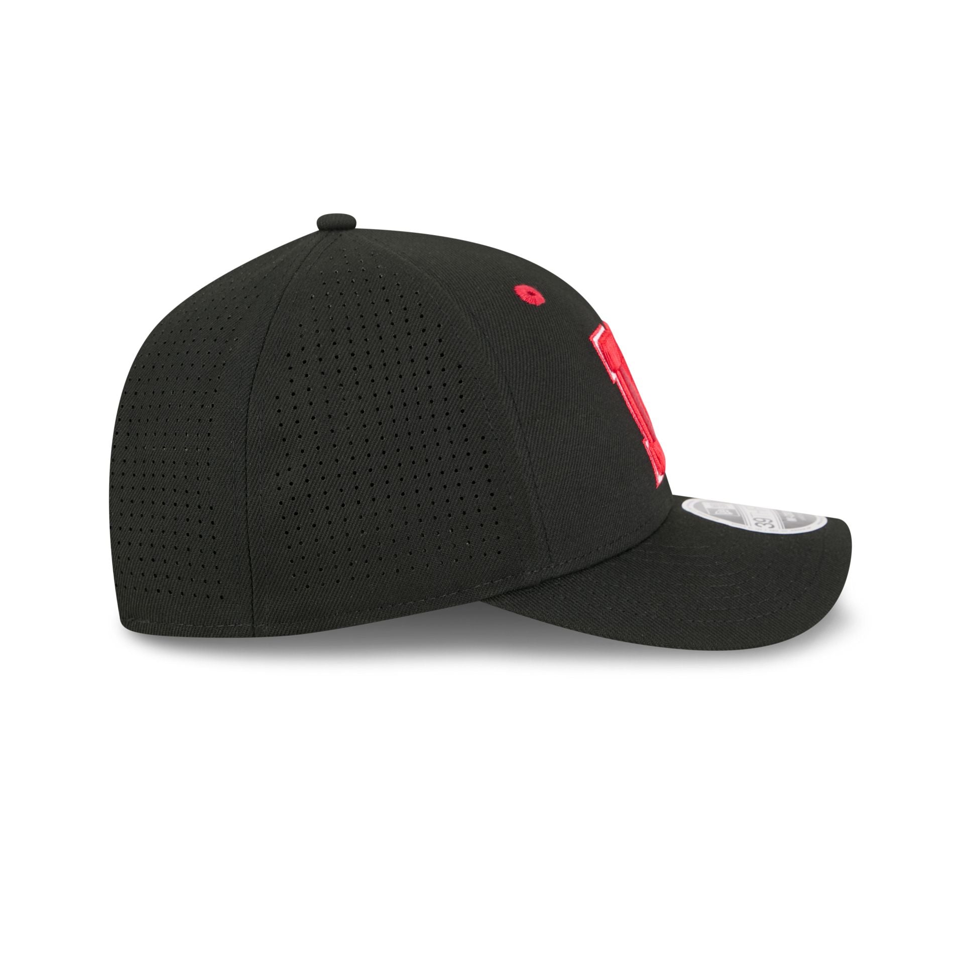 New Era x adidas Nebraska Cornhuskers Black 9FORTY M-Crown Snapback Hat - Image 5