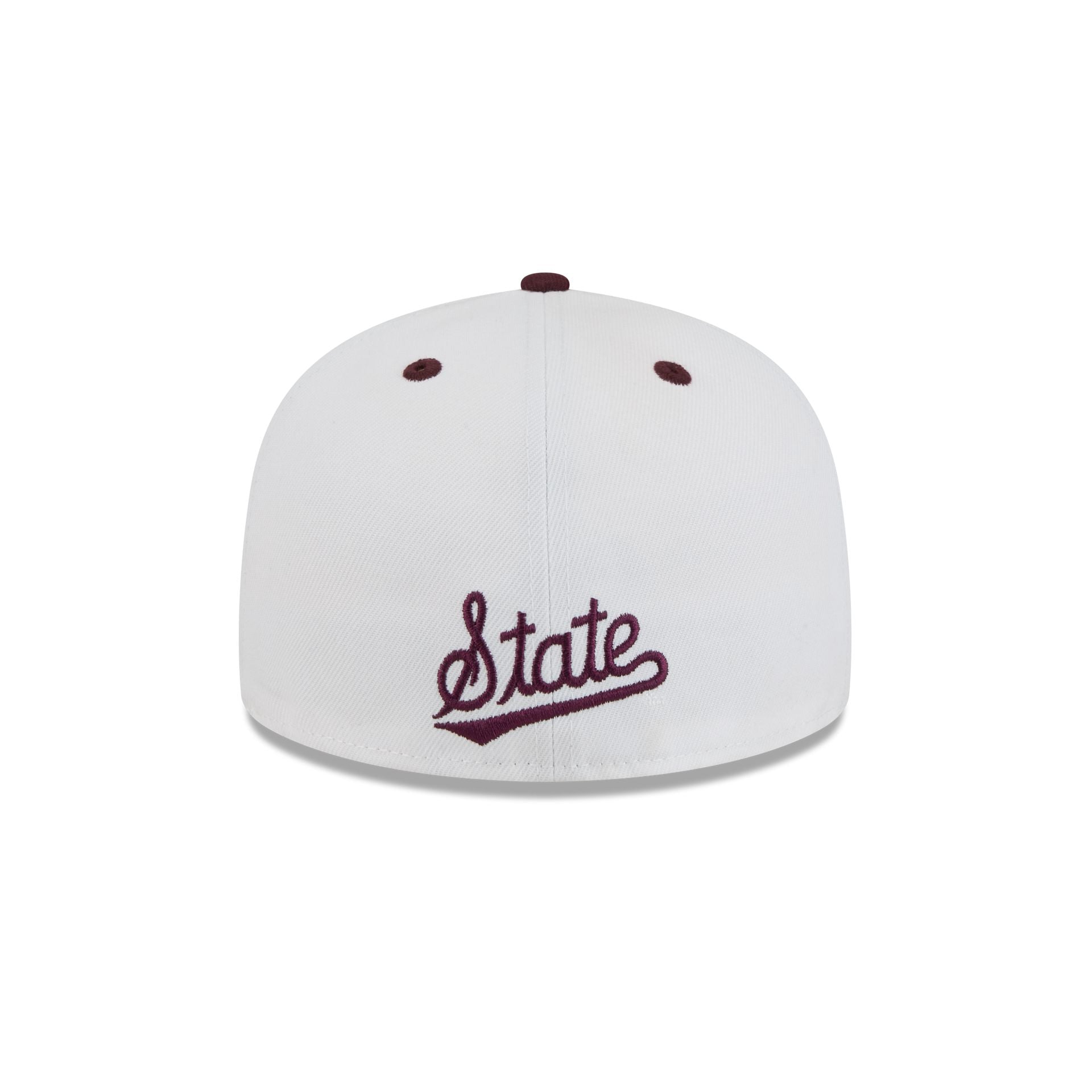 New Era x adidas Mississippi State Bulldogs White 59FIFTY Fitted Hat - Image 6