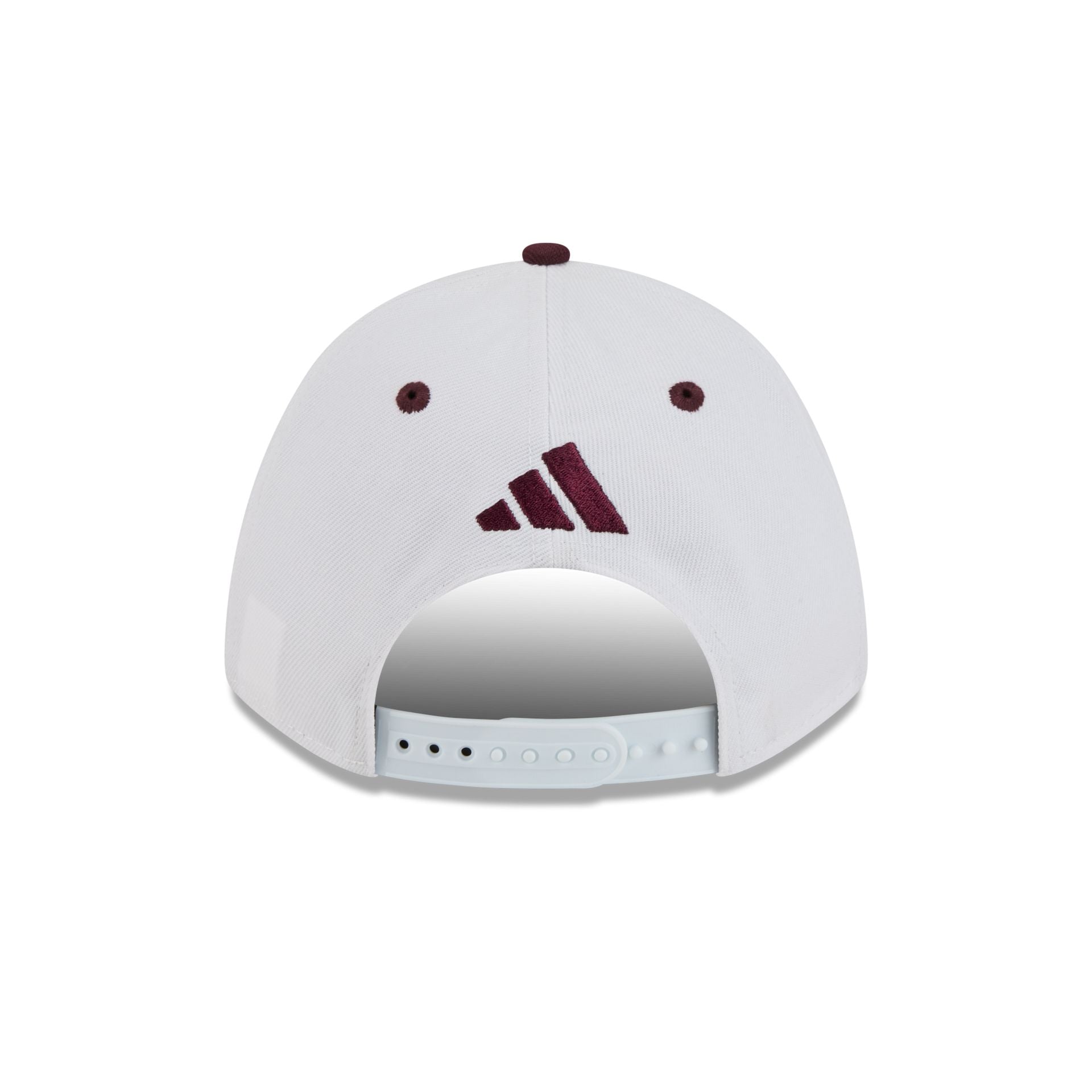 New Era x adidas Mississippi State Bulldogs White 9FORTY M-Crown Snapback Hat - Image 6