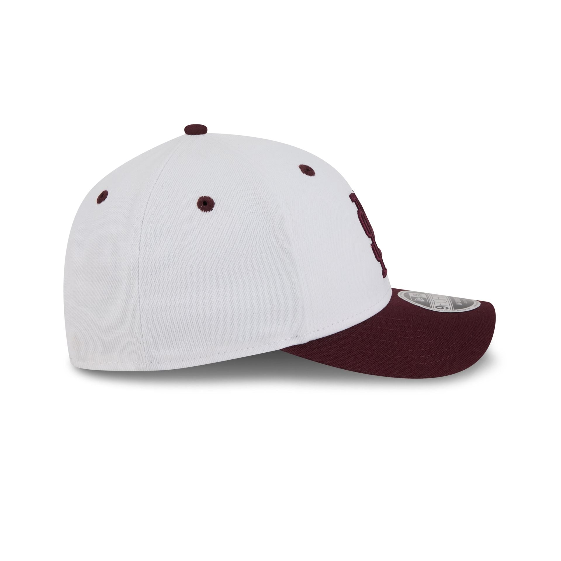 New Era x adidas Mississippi State Bulldogs White 9FORTY M-Crown Snapback Hat - Image 5