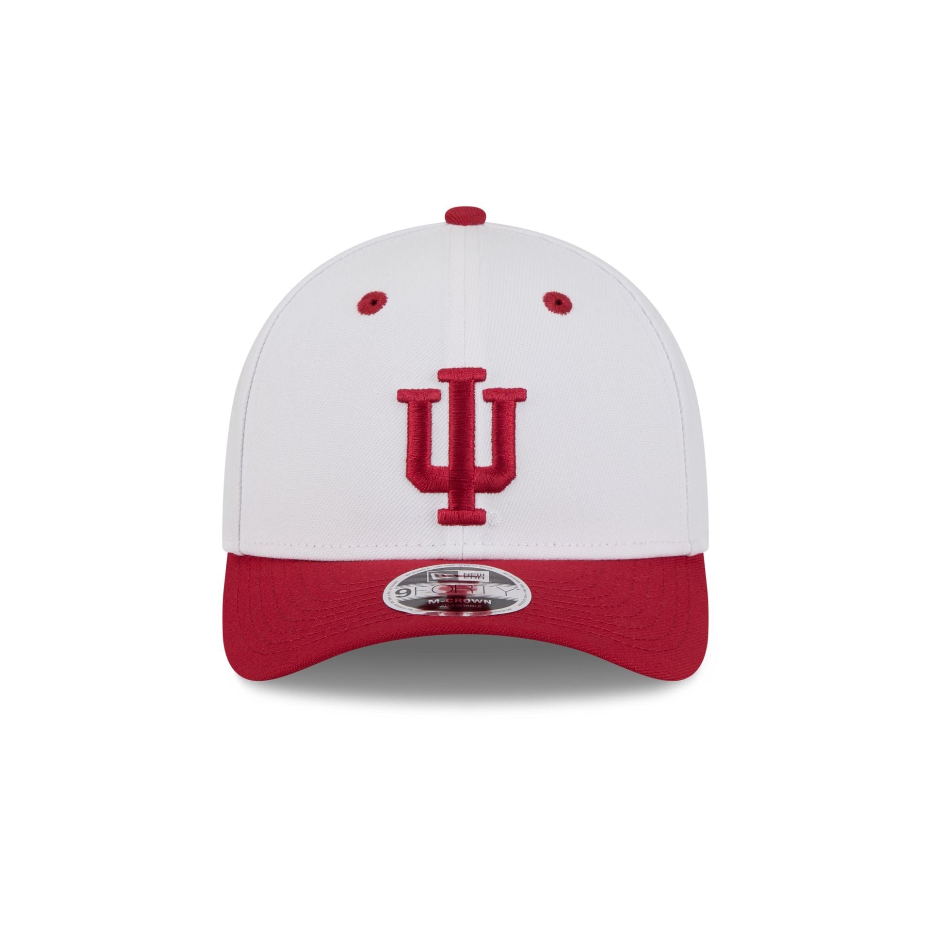 New Era x adidas Indiana Hoosiers White 9FORTY M-Crown Snapback Hat - Image 2