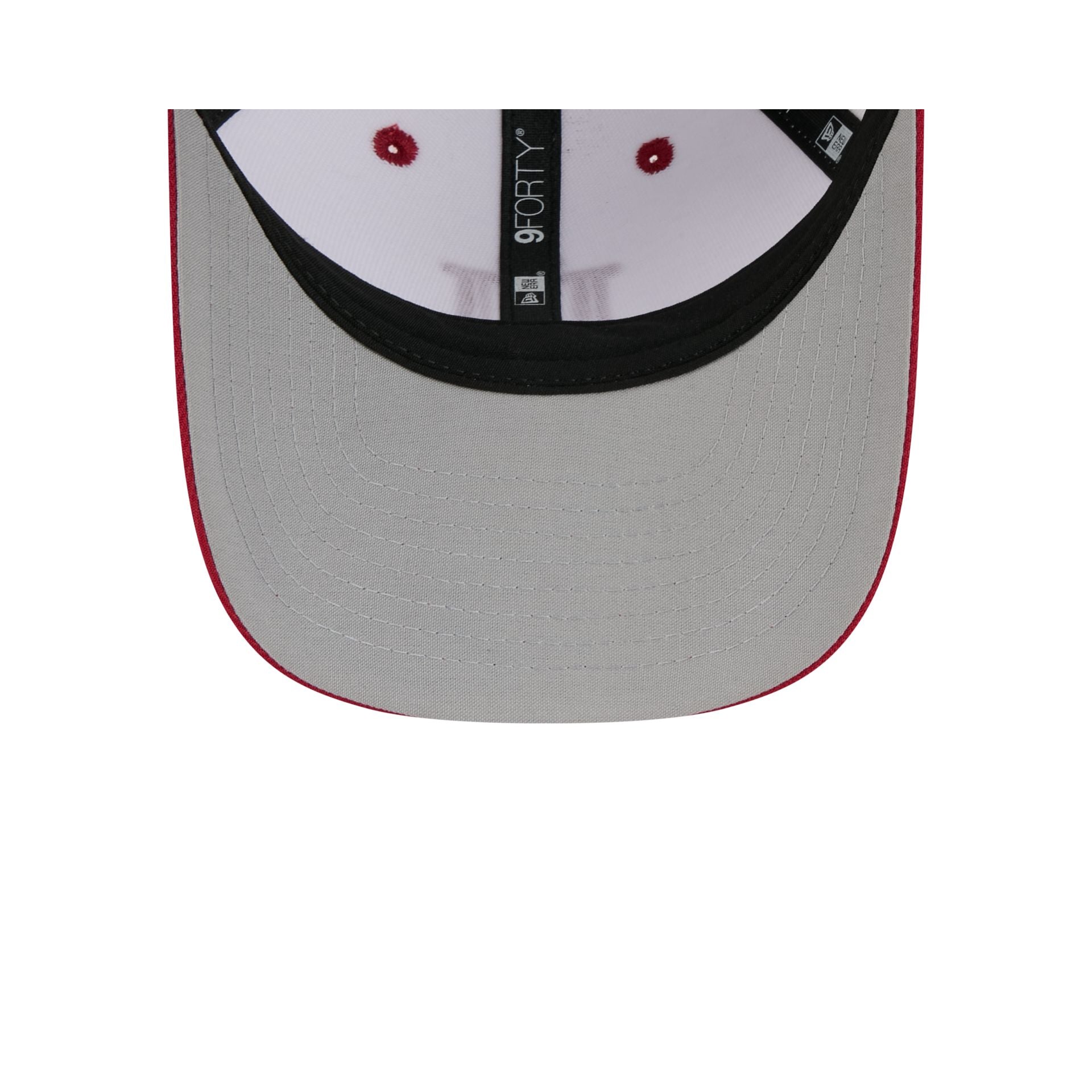 New Era x adidas Indiana Hoosiers White 9FORTY M-Crown Snapback Hat - Image 7