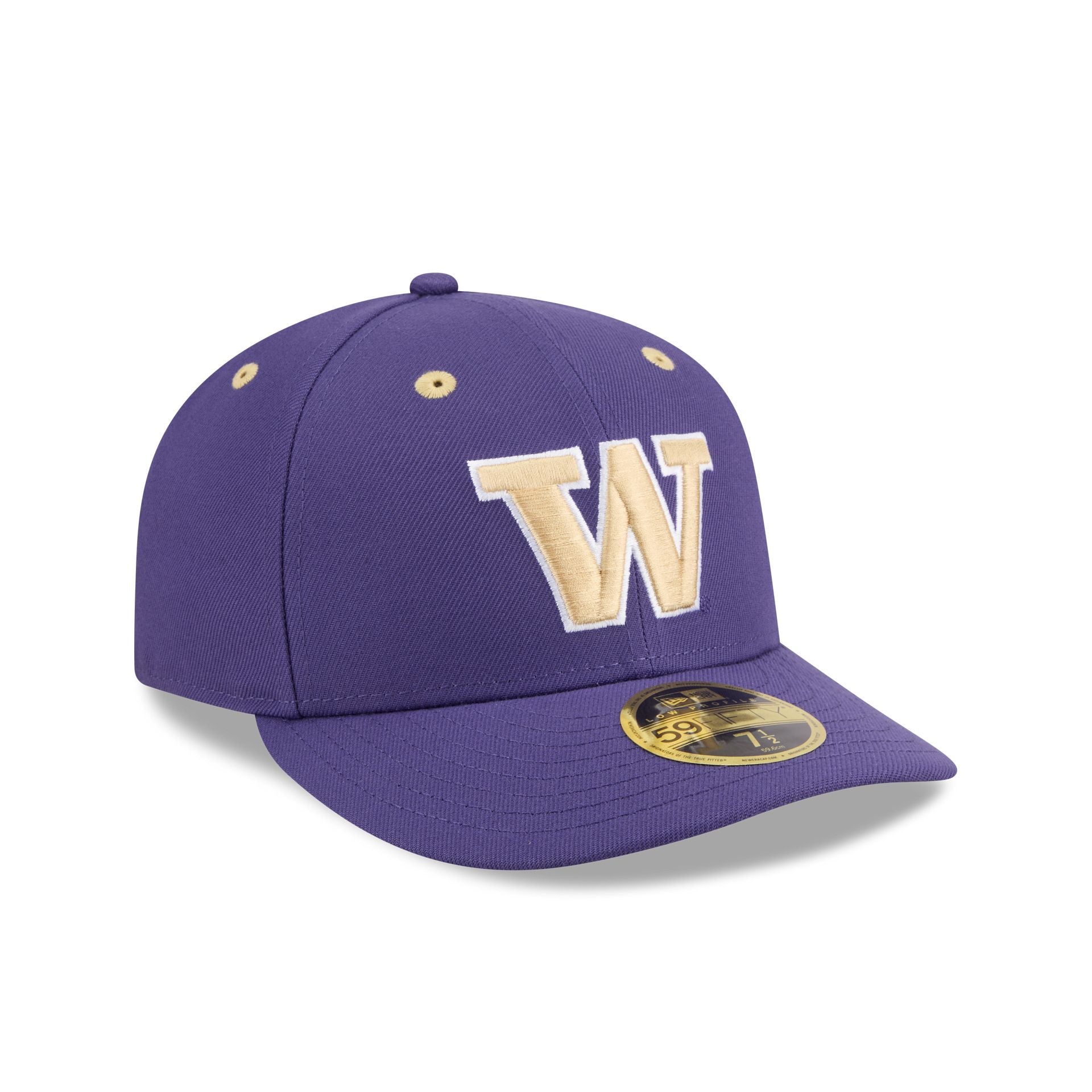 New Era x adidas Washington Huskies Purple Low Profile 59FIFTY Fitted Hat - Image 3