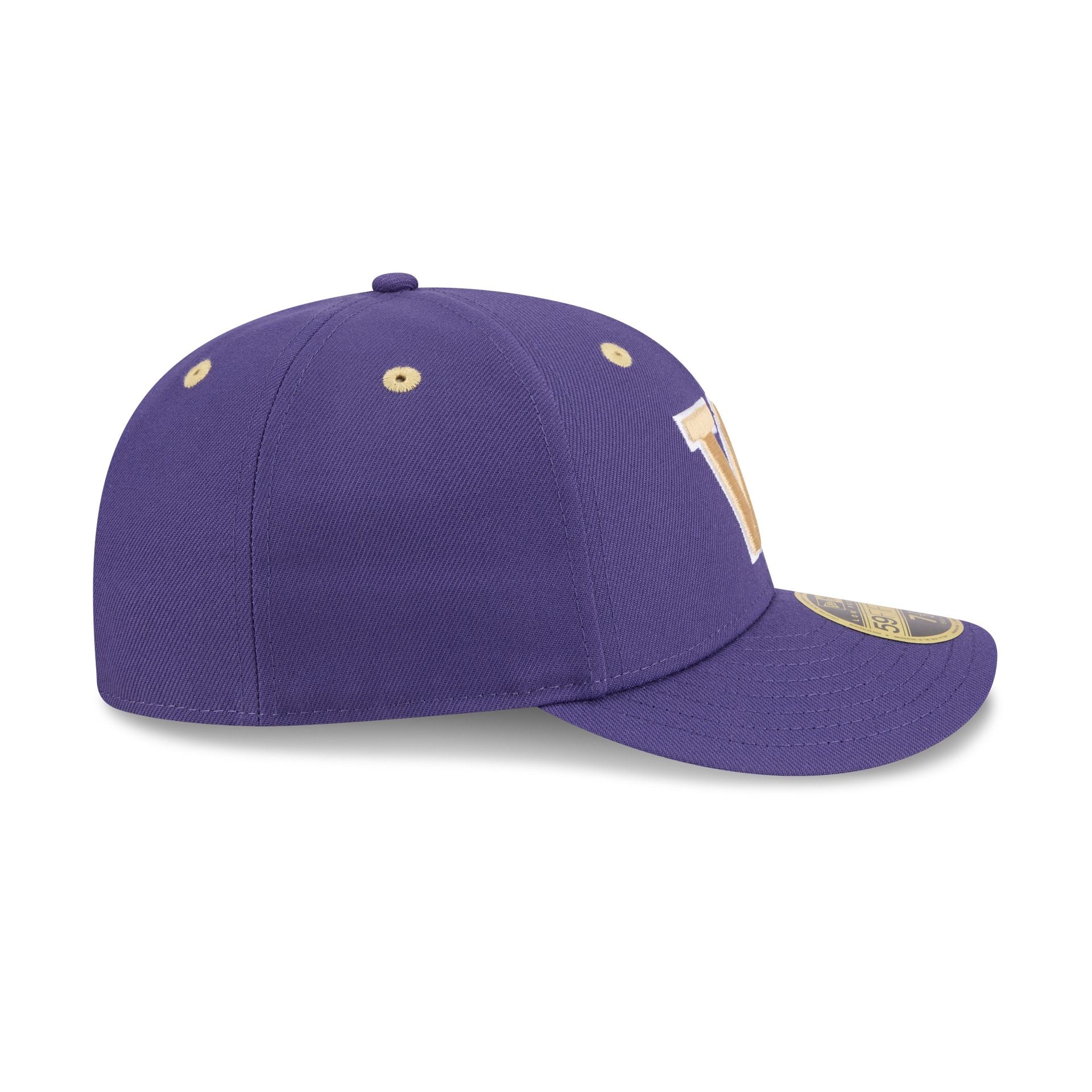 New Era x adidas Washington Huskies Purple Low Profile 59FIFTY Fitted Hat - Image 5