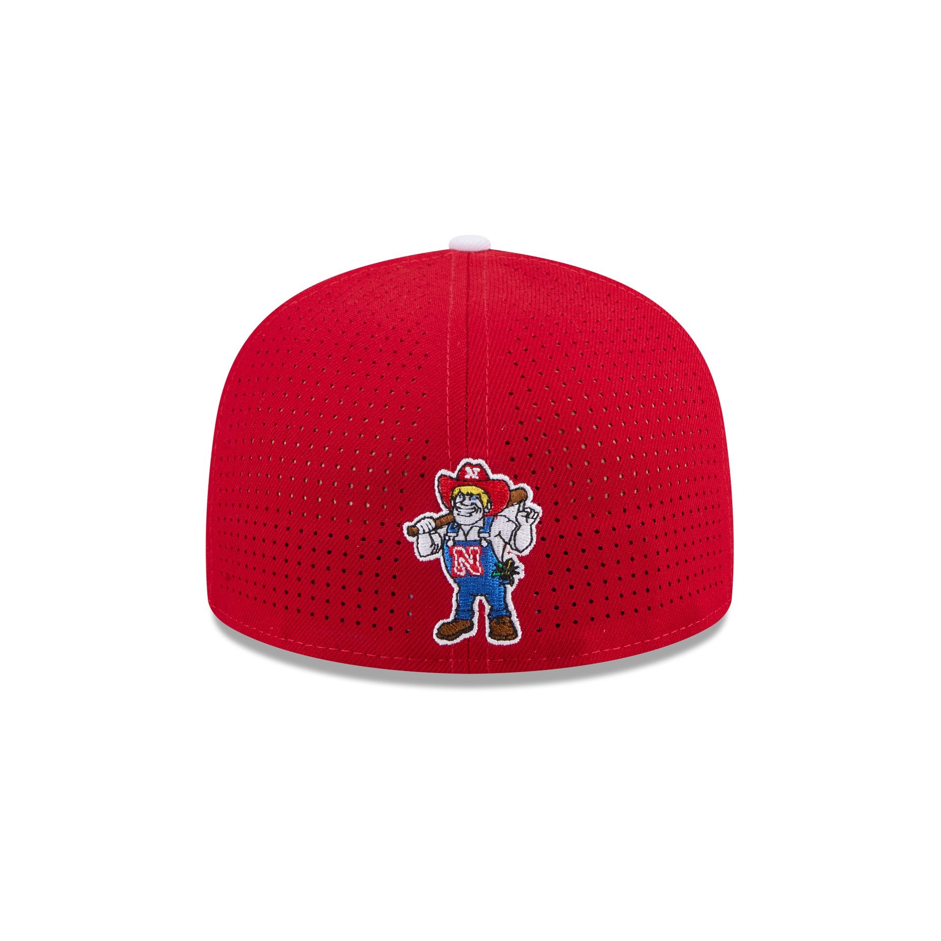 New Era x adidas Nebraska Cornhuskers Scarlet 59FIFTY Fitted Hat - Image 6