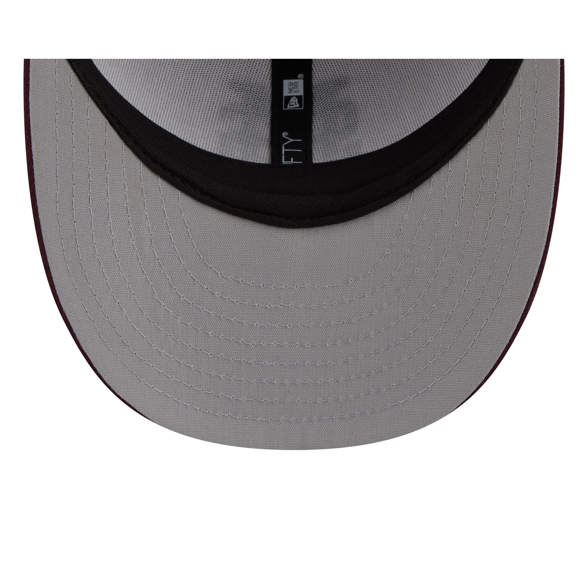 New Era x adidas Mississippi State Bulldogs White Low Profile 59FIFTY Fitted Hat - Image 7