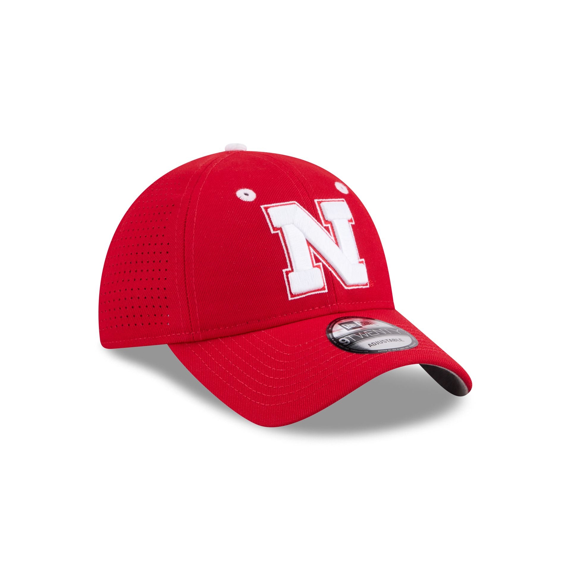 New Era x adidas Nebraska Cornhuskers Scarlet 9TWENTY Adjustable Hat - Image 3