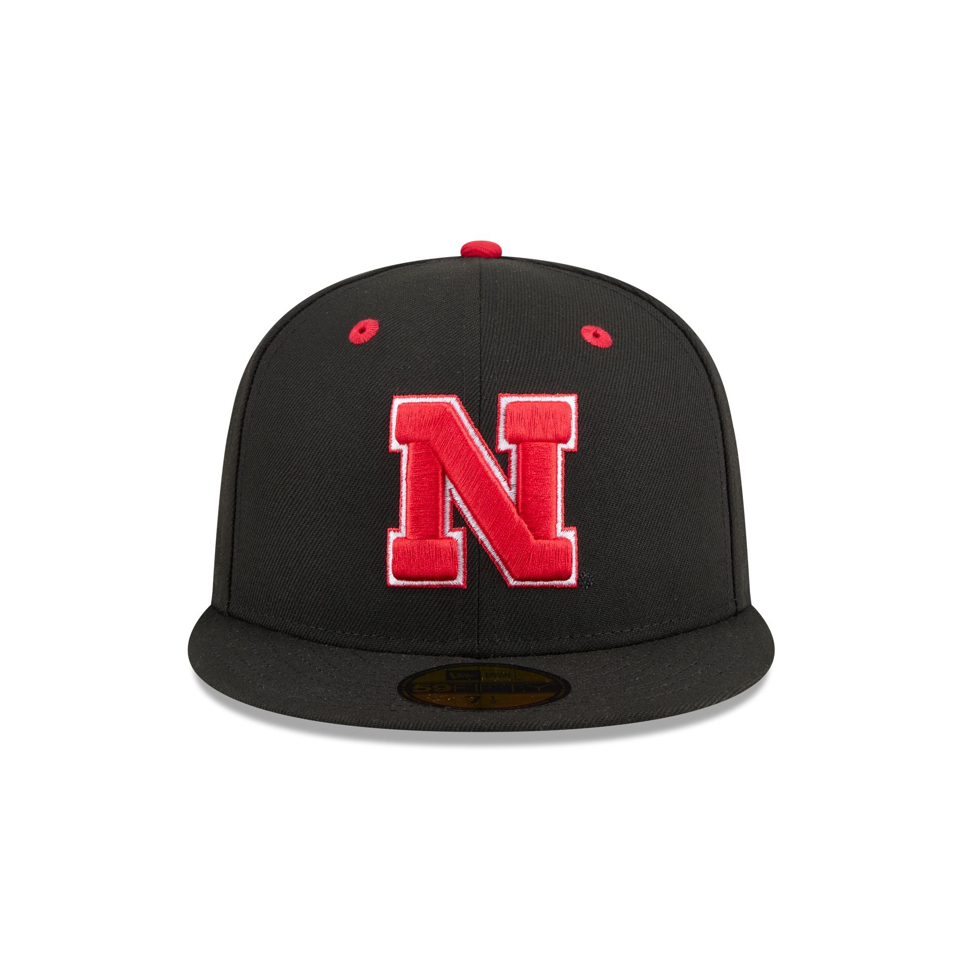 New Era x adidas Nebraska Cornhuskers Black 59FIFTY Fitted Hat - Image 2