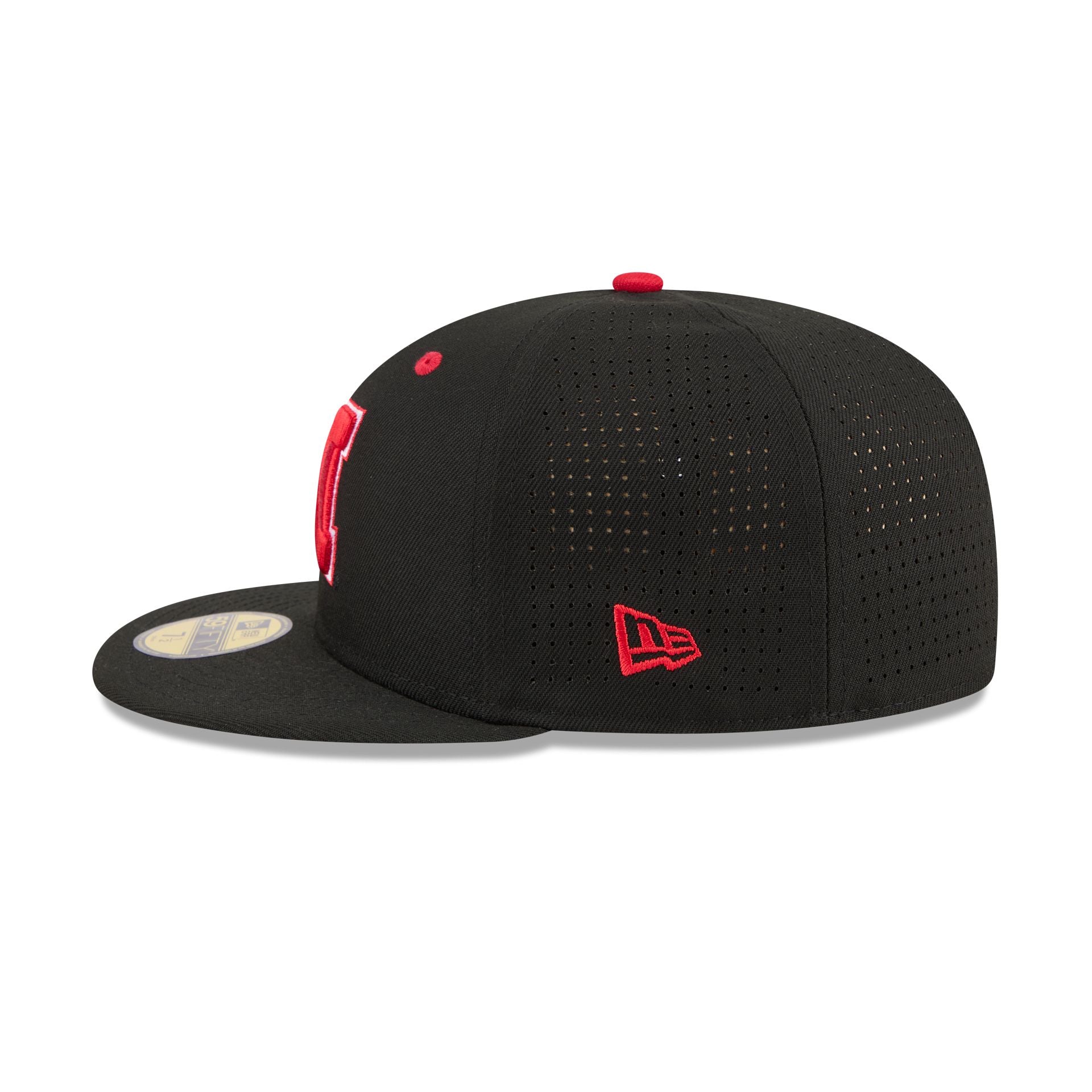 New Era x adidas Nebraska Cornhuskers Black 59FIFTY Fitted Hat - Image 4