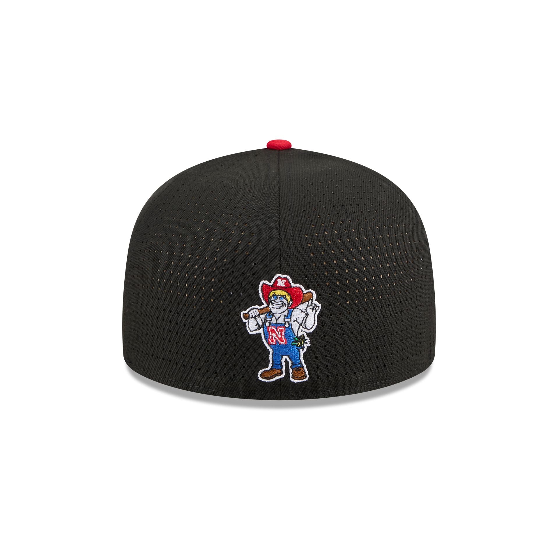 New Era x adidas Nebraska Cornhuskers Black 59FIFTY Fitted Hat - Image 6
