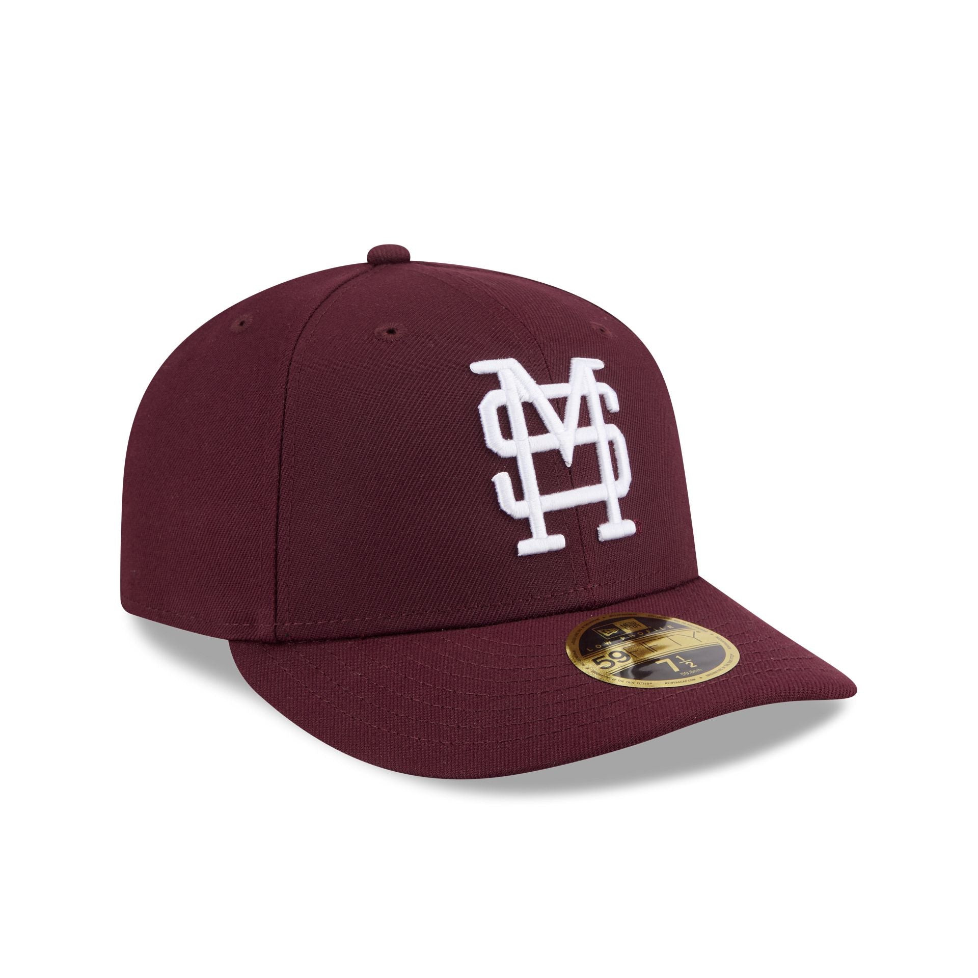 New Era x adidas Mississippi State Bulldogs Low Profile 59FIFTY Fitted Hat - Image 3