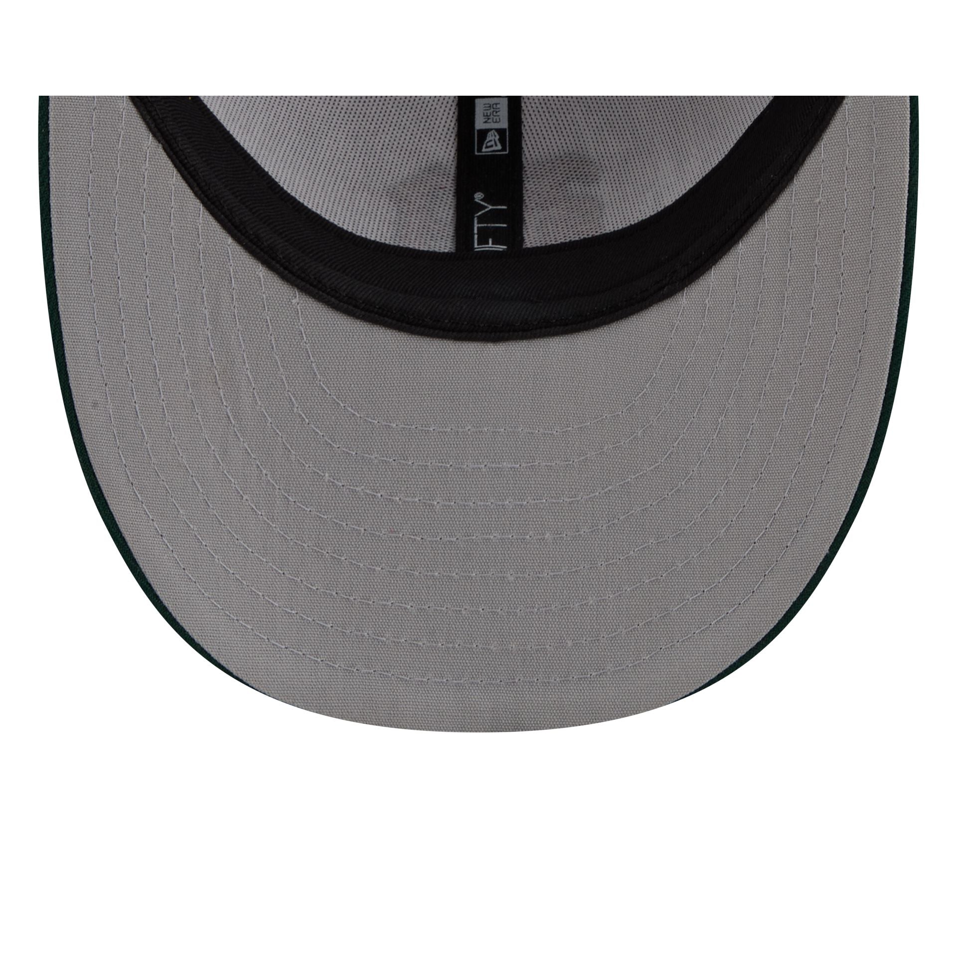 New Era x adidas Miami Hurricanes White Low Profile 59FIFTY Fitted Hat - Image 7