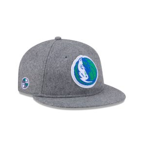 Dallas Mavericks Chenille Woven Retro Crown 9FIFTY Adjustable Hat