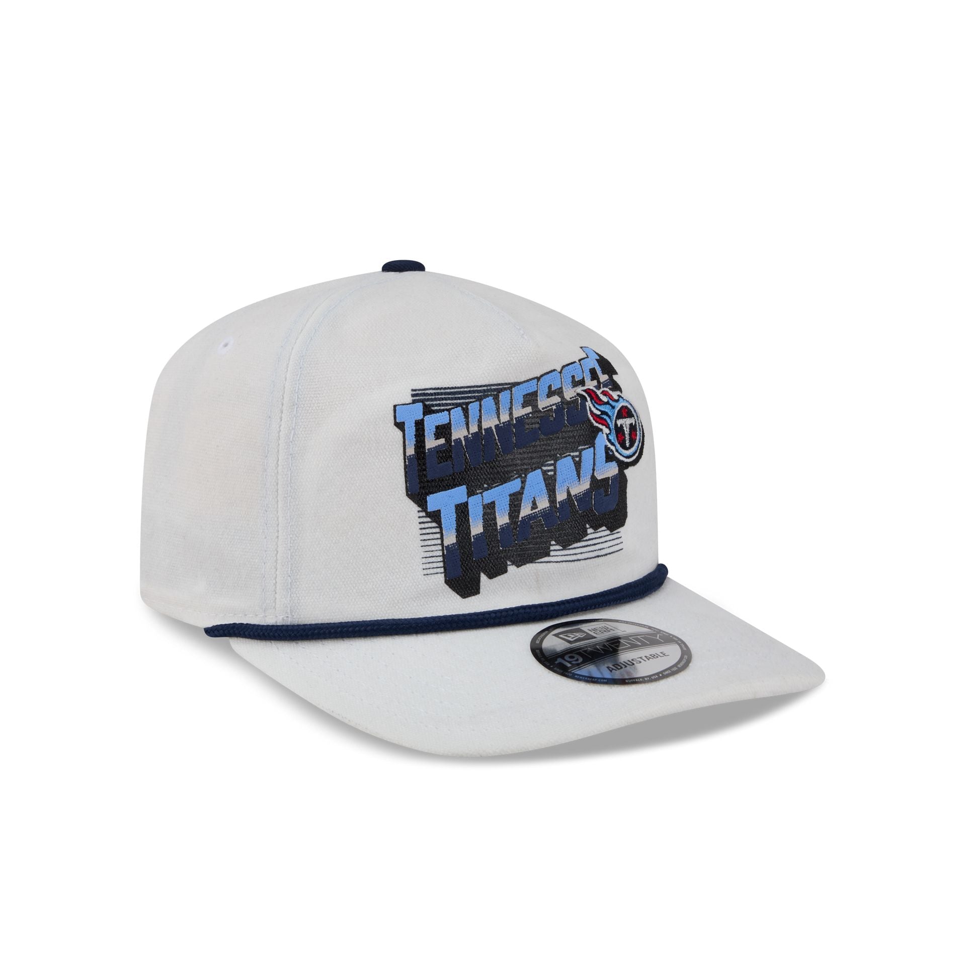 Tennessee Titans Duck Cloth 19TWENTY Adjustable Hat - Image 3