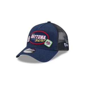 NASCAR DAYTONA 500 Denim 9FORTY A-Frame Trucker Hat