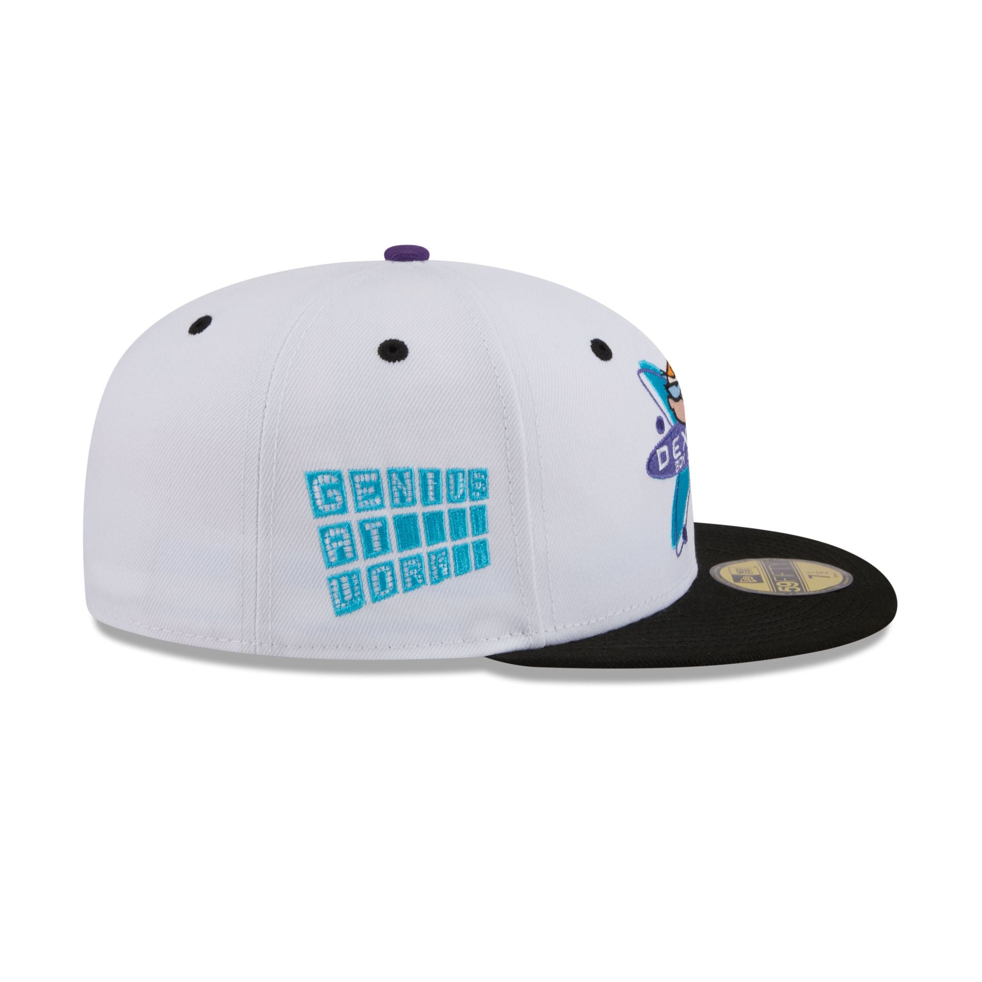 Dexter's Laboratory Genius at Work 59FIFTY Fitted Hat - Image 4