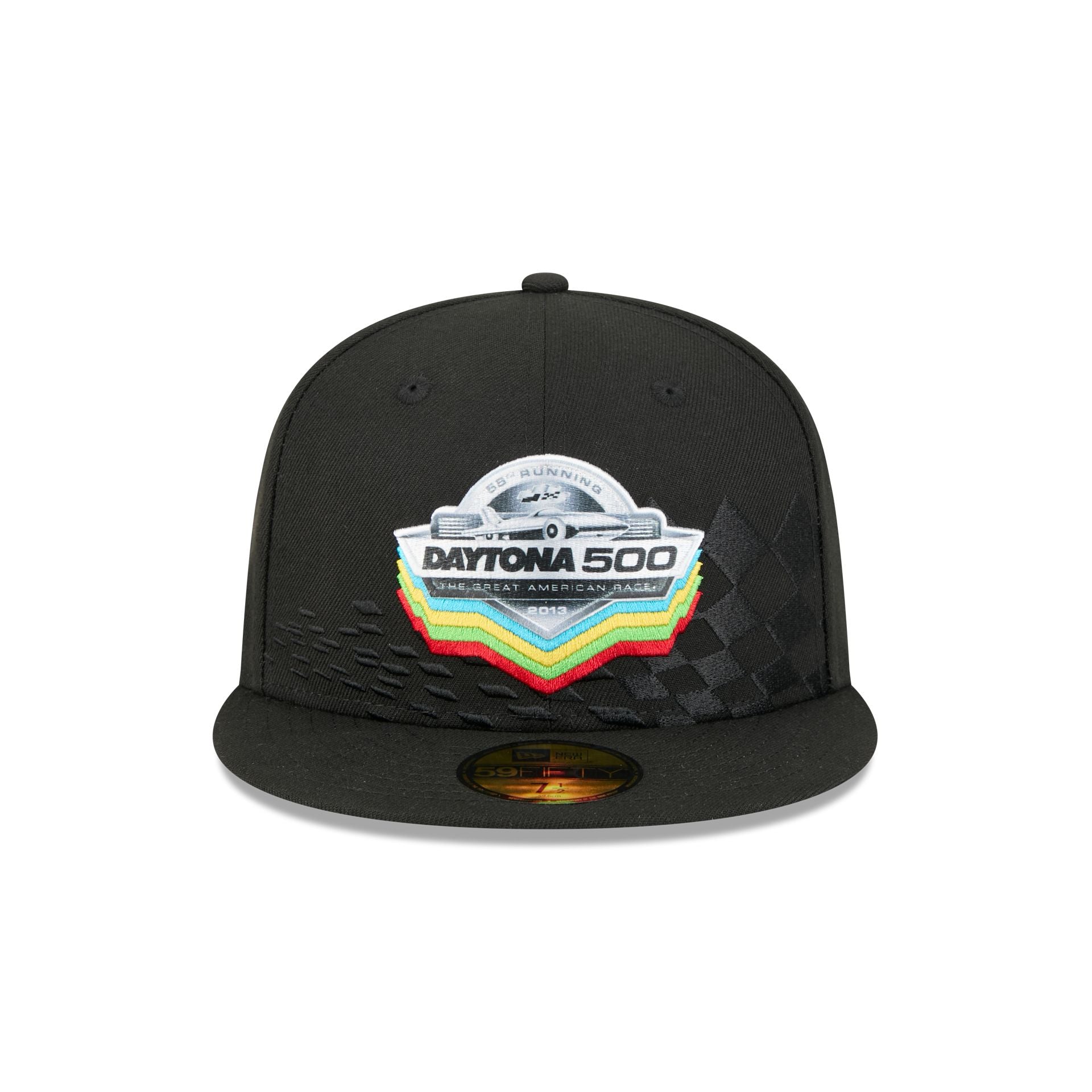 NASCAR DAYTONA 500 Black 59FIFTY Fitted Hat - Image 2