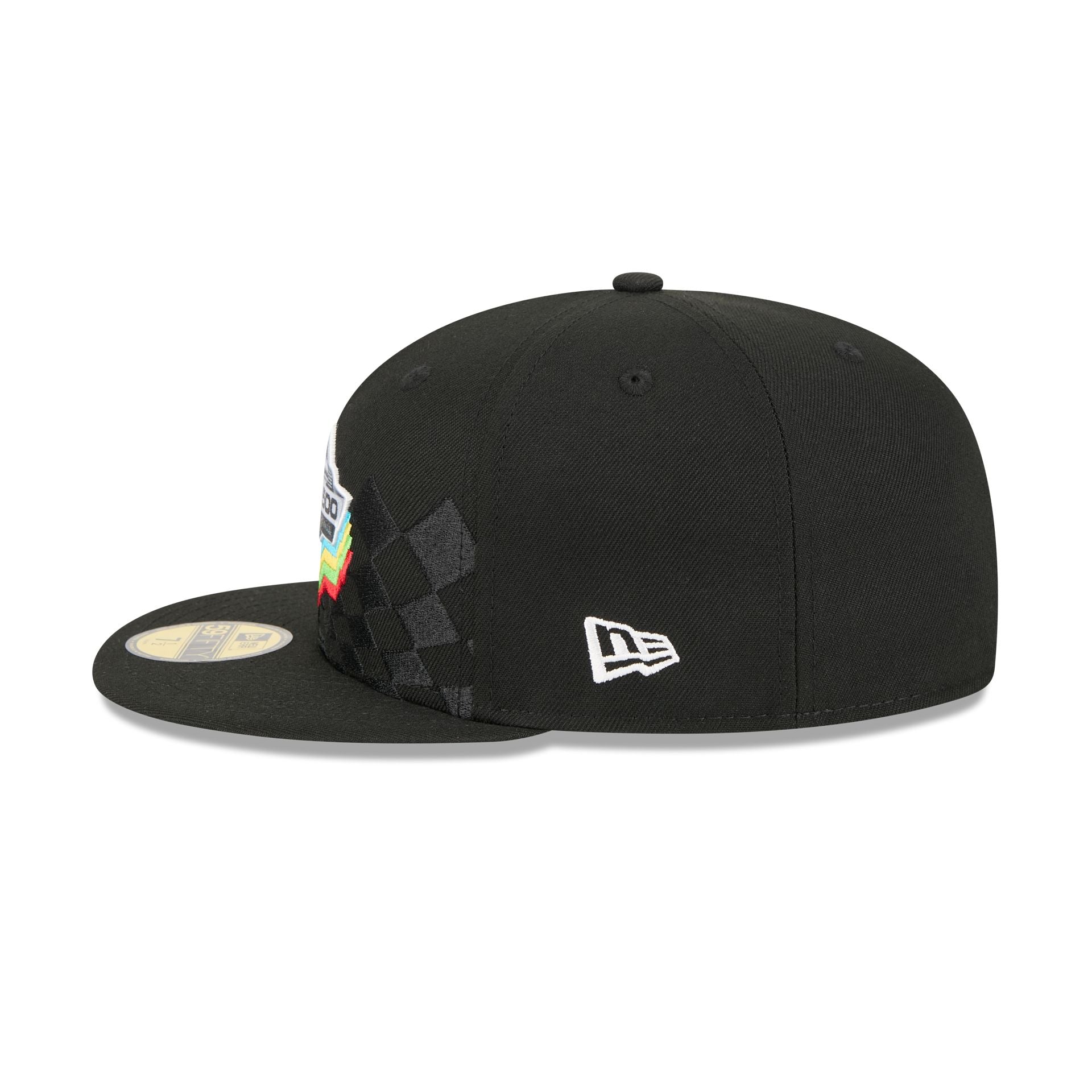 NASCAR DAYTONA 500 Black 59FIFTY Fitted Hat - Image 4