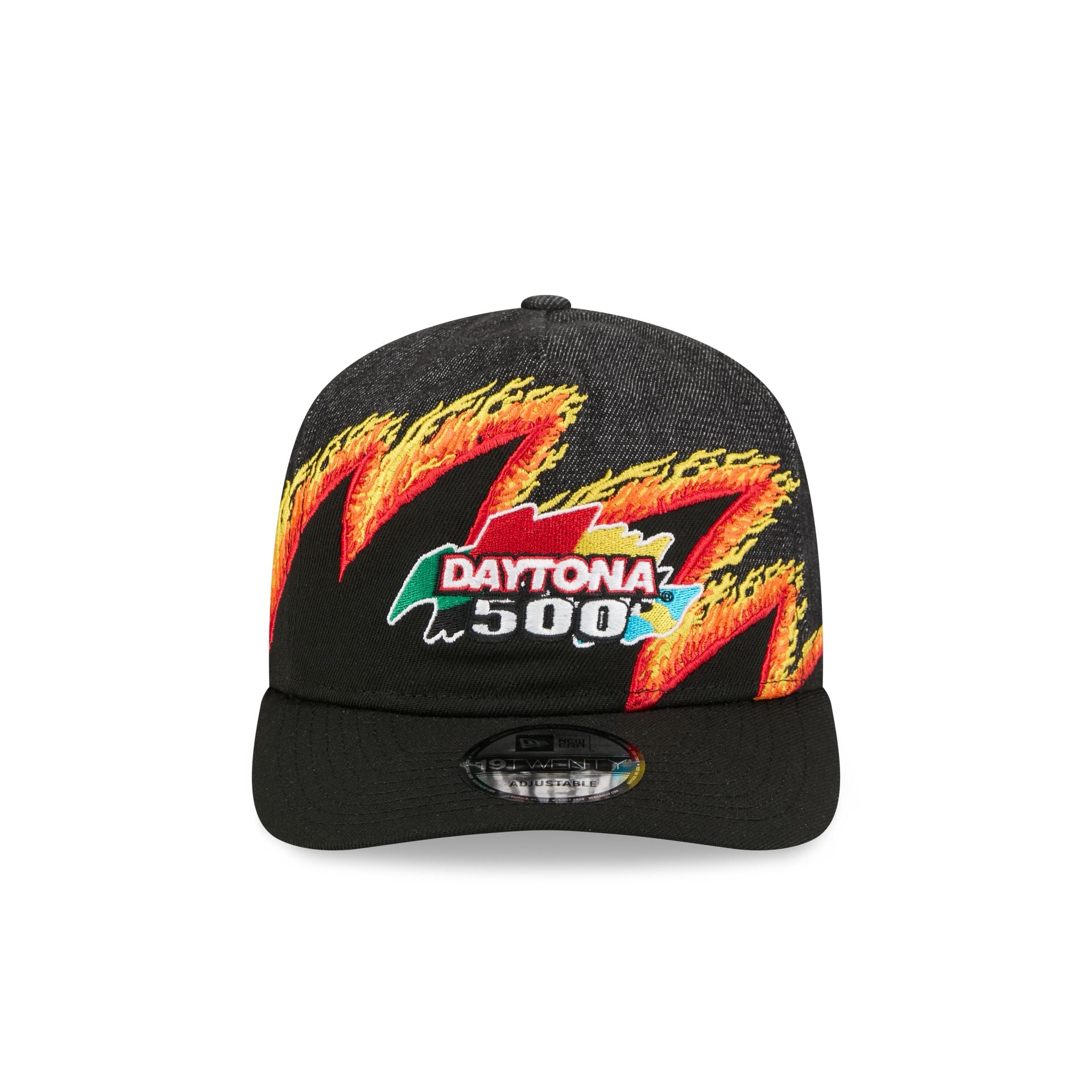NASCAR DAYTONA 500 Black Denim 19TWENTY Snapback Hat - Image 2