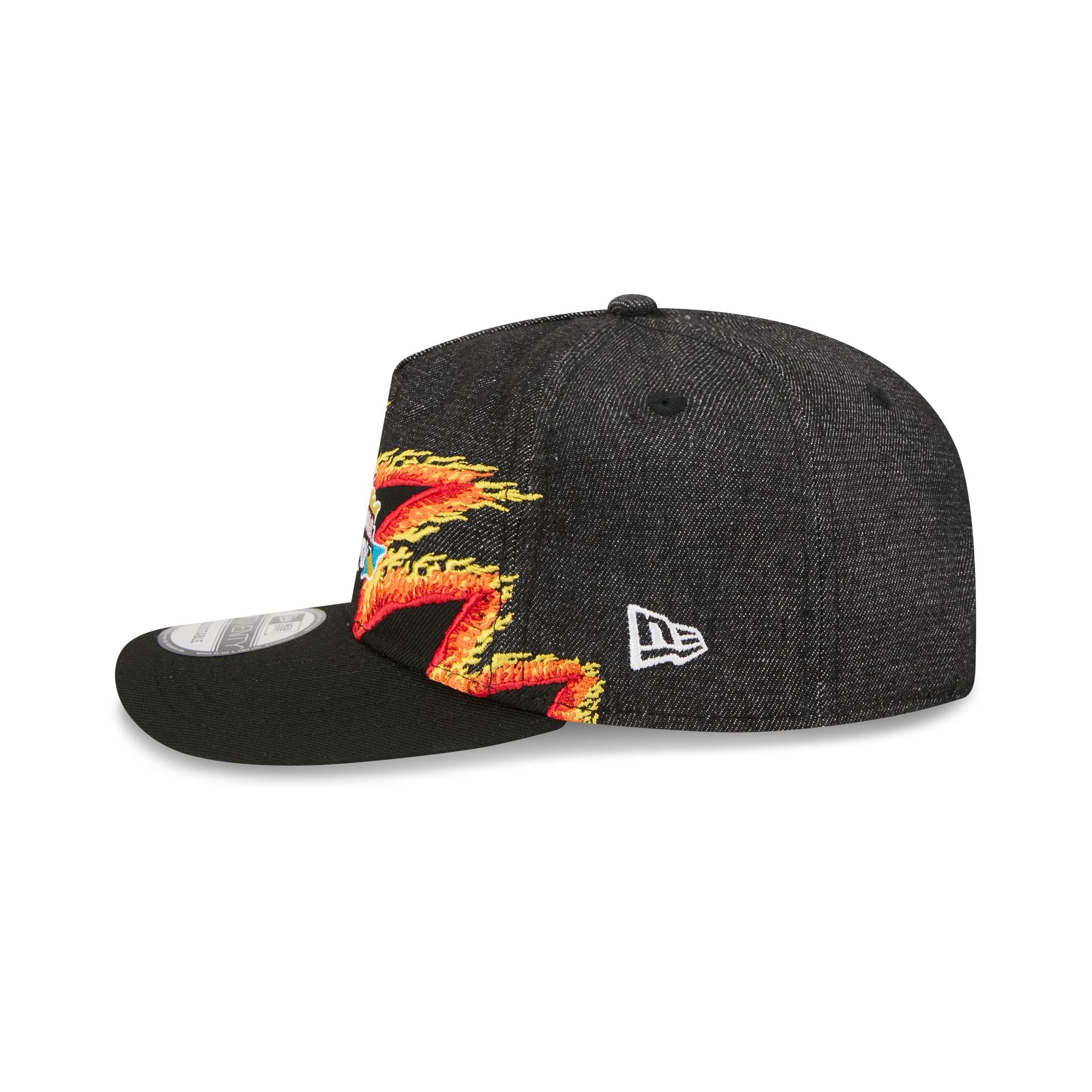 NASCAR DAYTONA 500 Black Denim 19TWENTY Snapback Hat - Image 4
