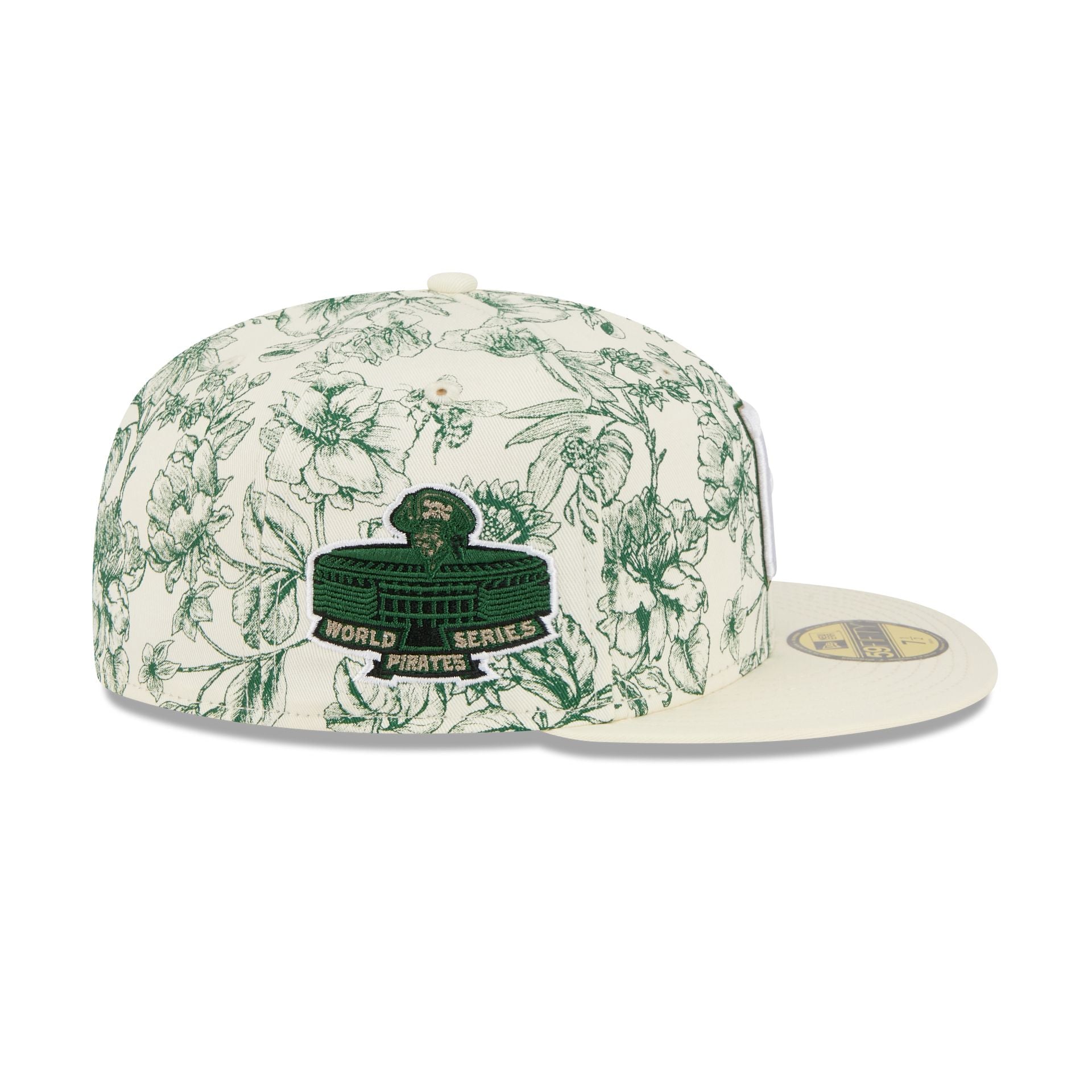 Pittsburgh Pirates Spring Floral 59FIFTY Fitted Hat - Image 4
