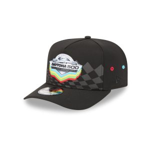 NASCAR DAYTONA 500 Black 9FIFTY A-Frame Snapback Hat